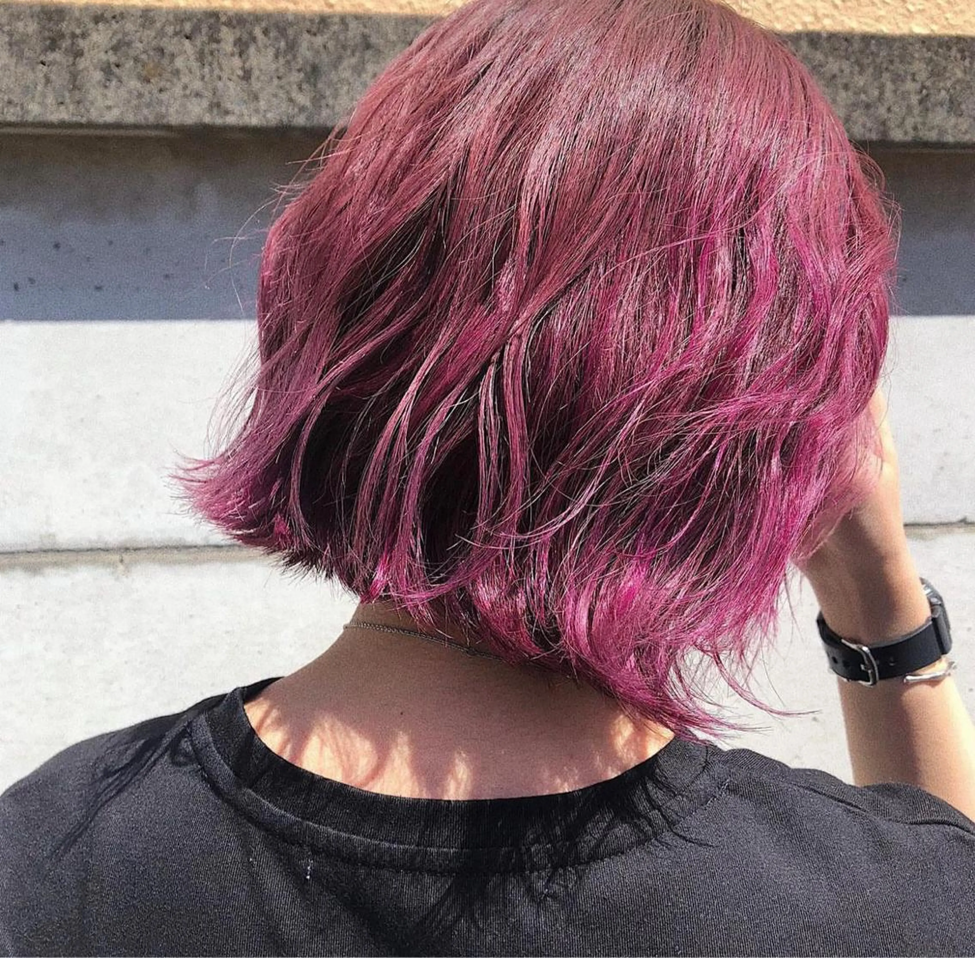 ショート ヘアカラー 青田 明日海のヘアスタイル