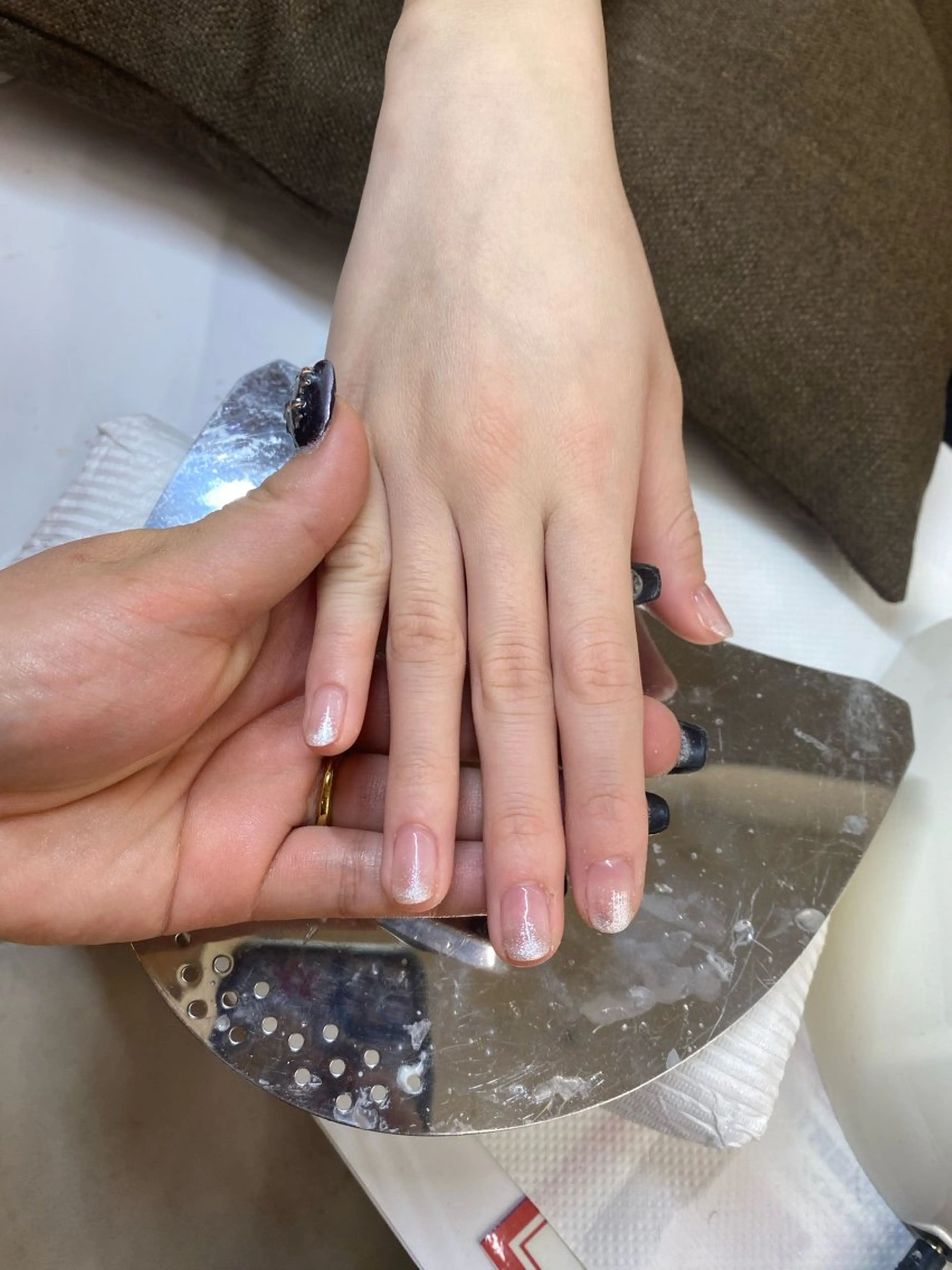 ネイル グラデーション ラメ(グリッター) ラメグラデーション MAXKELLY AIのネイルデザイン