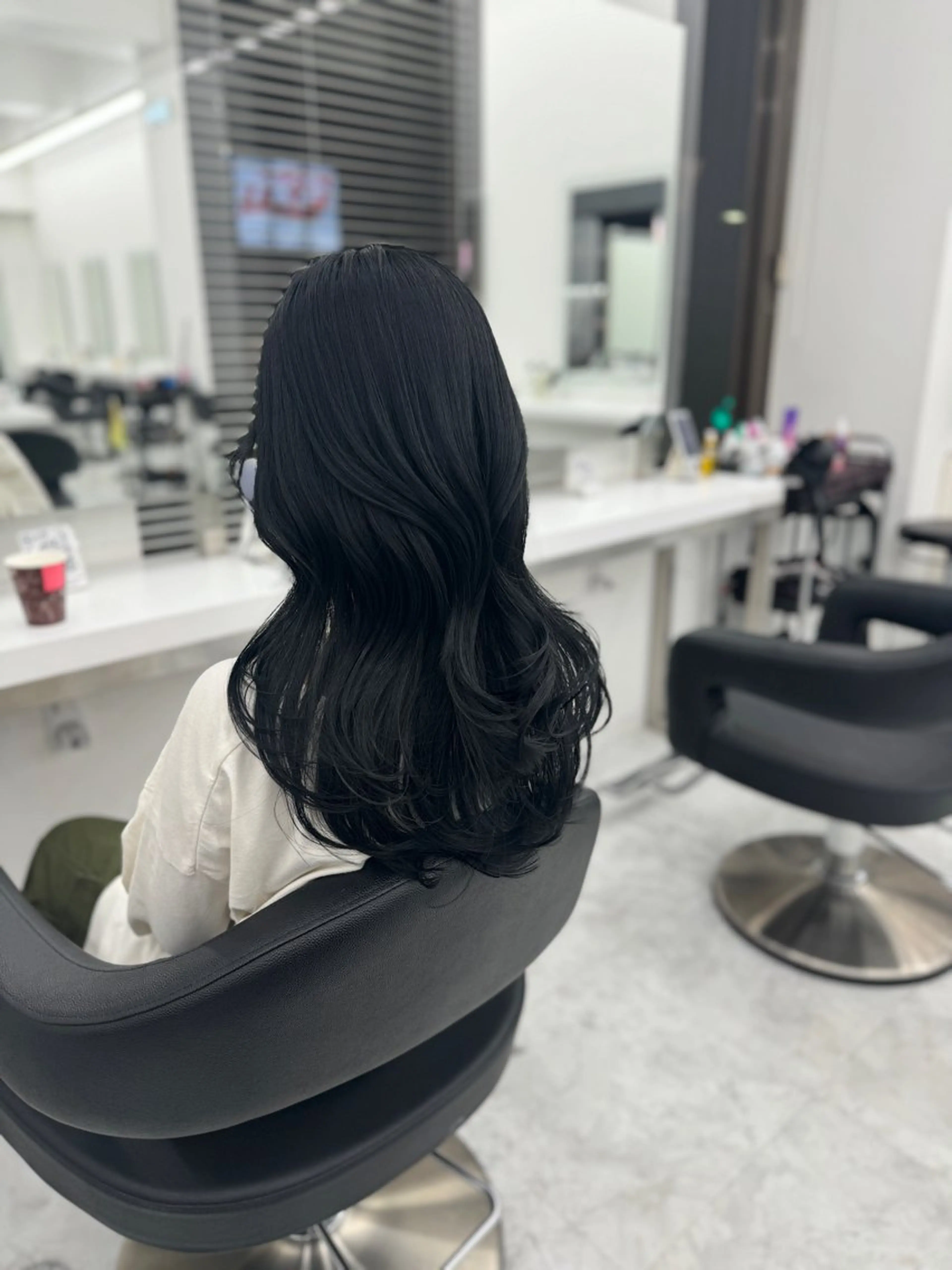 ロング カラー カット ヘアカラー トリートメント ヘッドスパ ヘアセット 💖透明感カラー＆暗 髪専門💖Akariのヘアスタイル