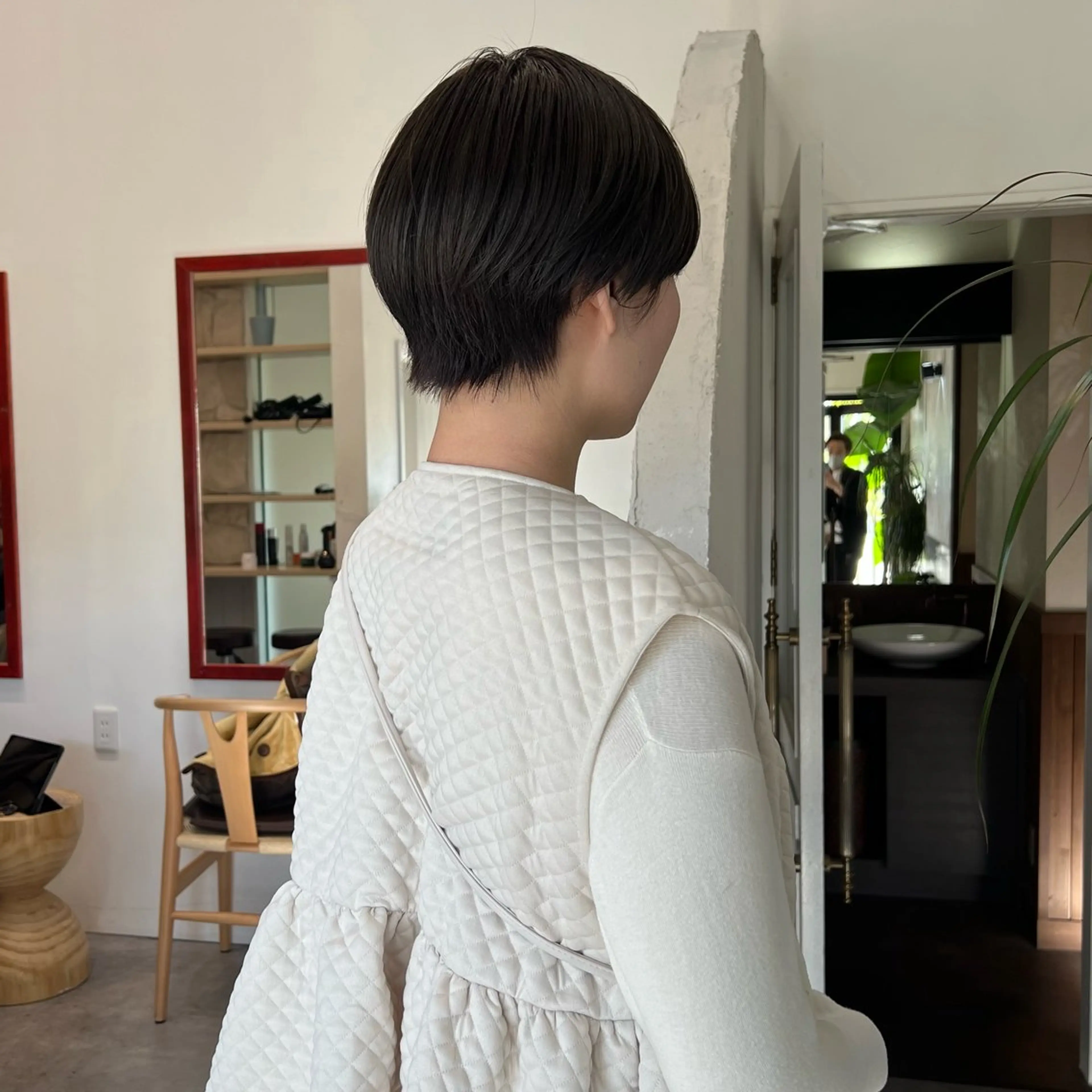 ショート 似合わせカット ショートヘア 小顔カット カット ヘアカラー トリートメント 🟤TAP🟤 木曳野　金沢店のヘアスタイル