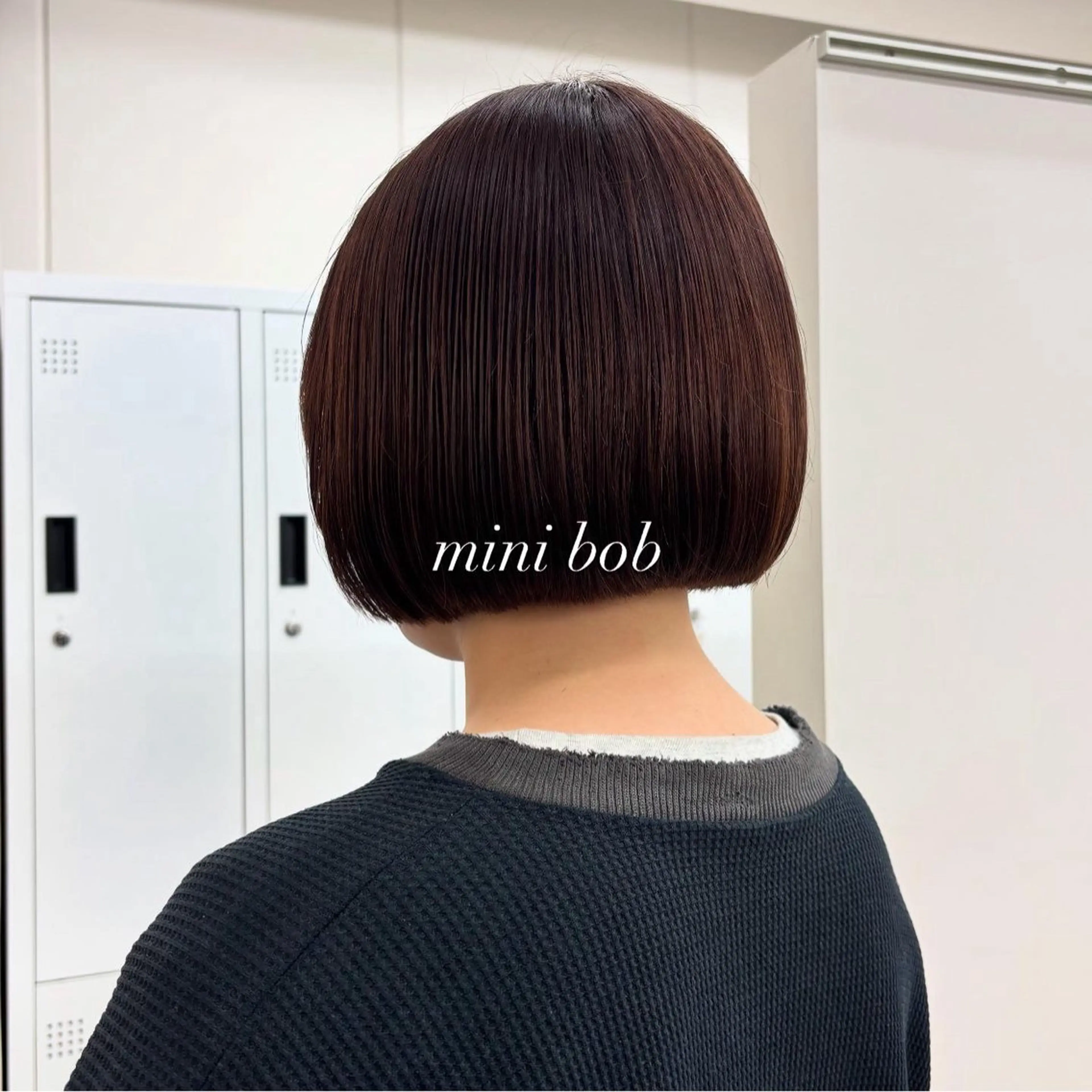 ショート 暗髪／艶髪／渋谷/ モモカ🎀のヘアスタイル