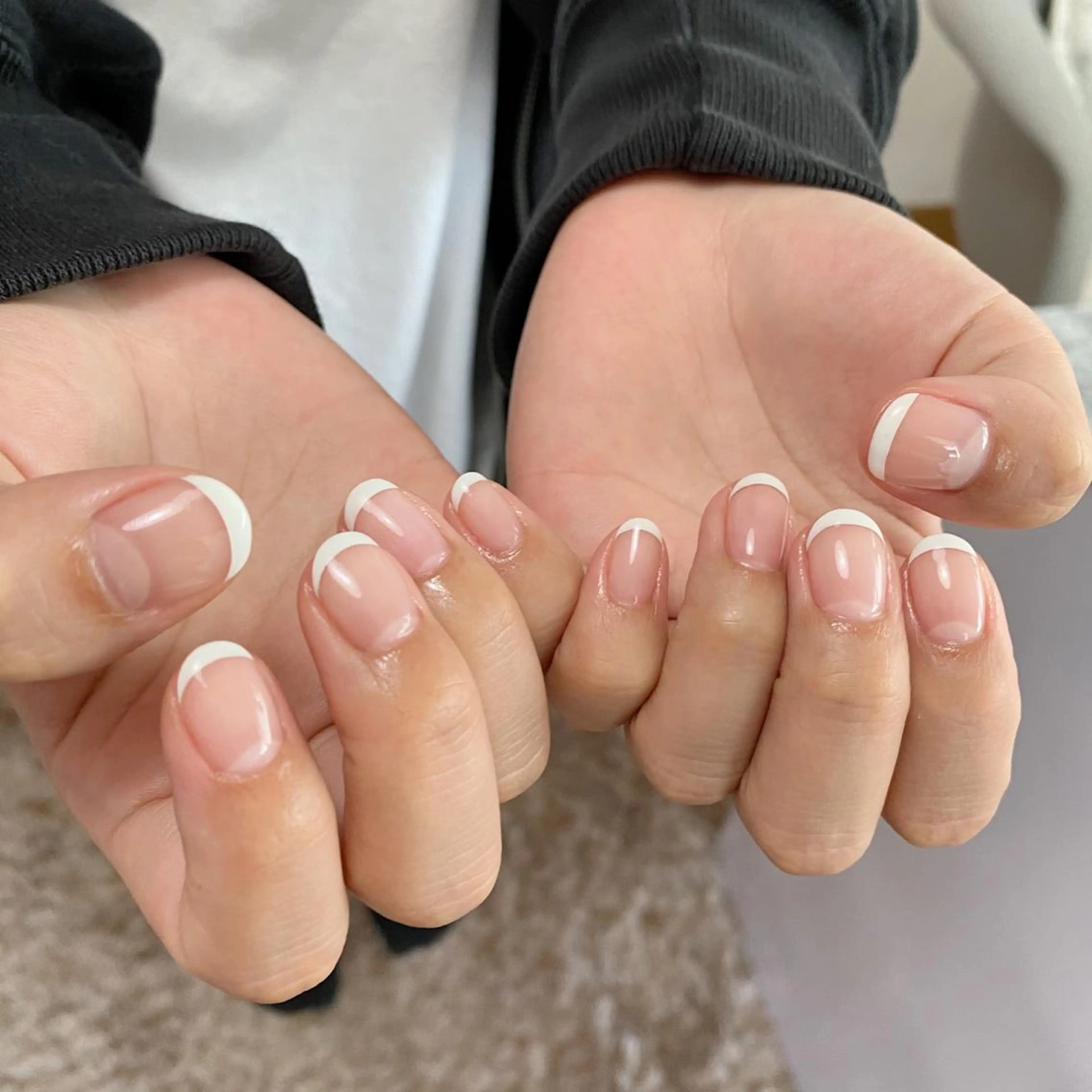 ネイル フレンチネイル lcoco nailのネイルデザイン