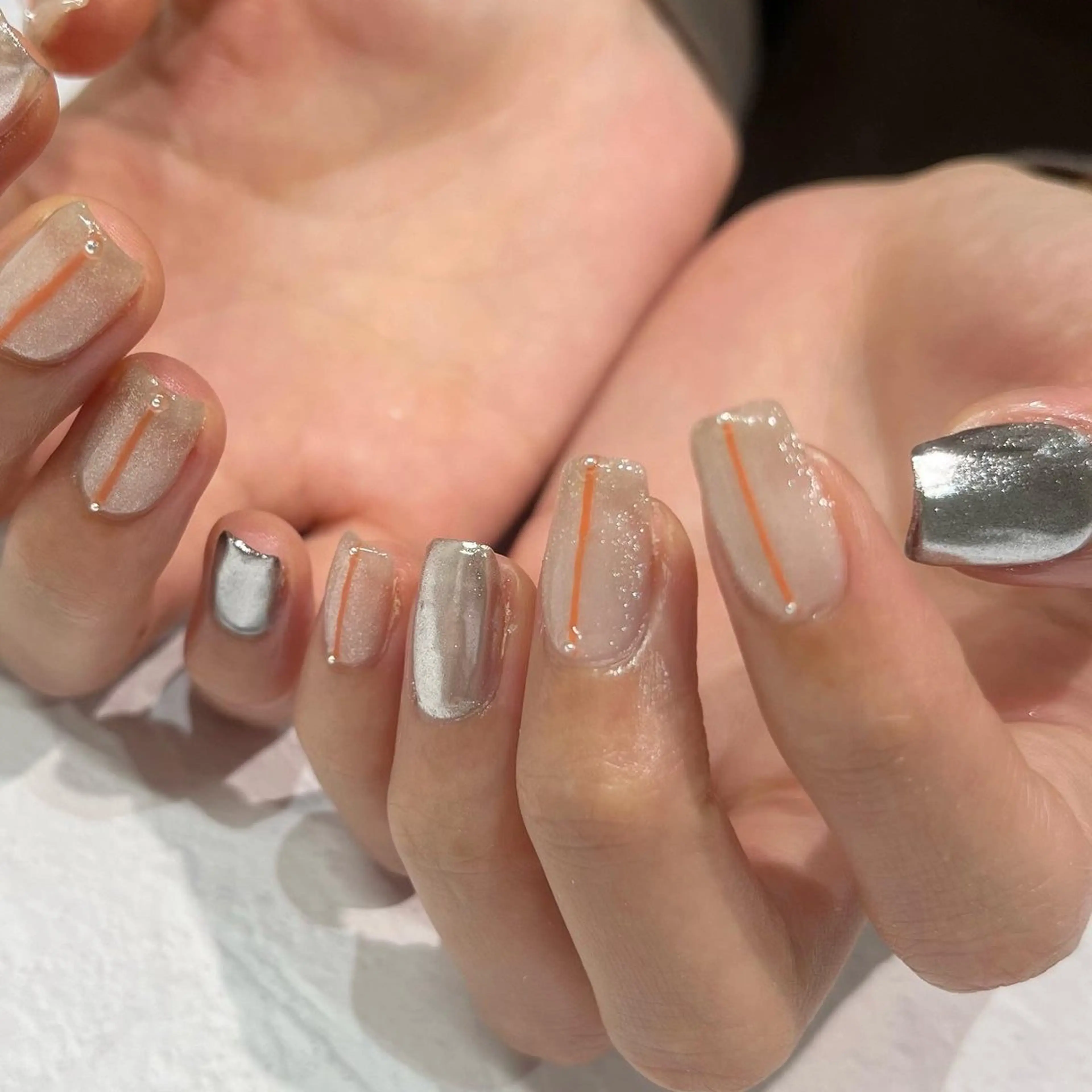 ネイル ハンドネイル nail&care salon soa所属・soa/美容液ケアで 自爪を育てるネイルのネイルデザイン