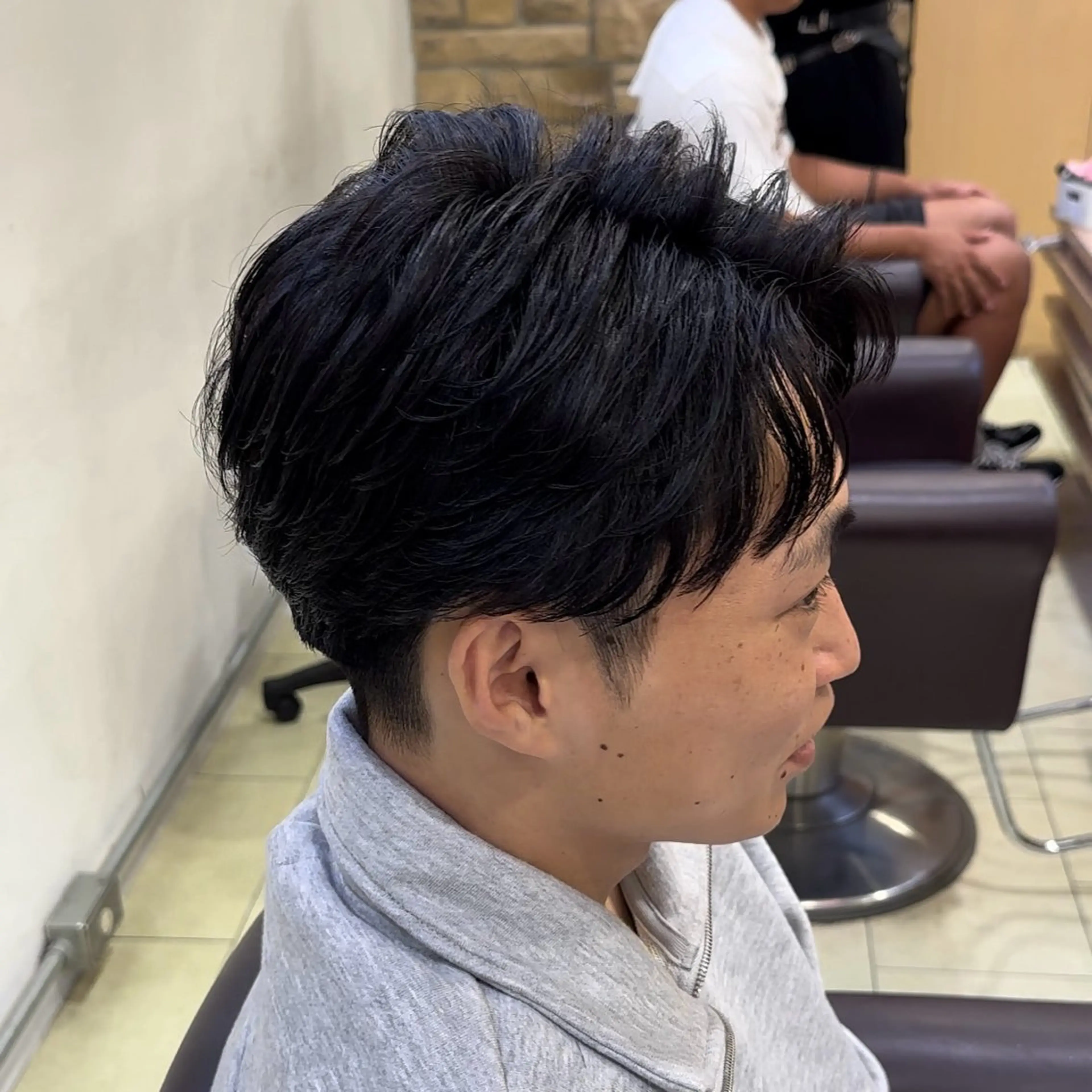 メンズ カット パーマ メンズパーマ特化🥇 フェザーパーマ/紘夢のヘアスタイル