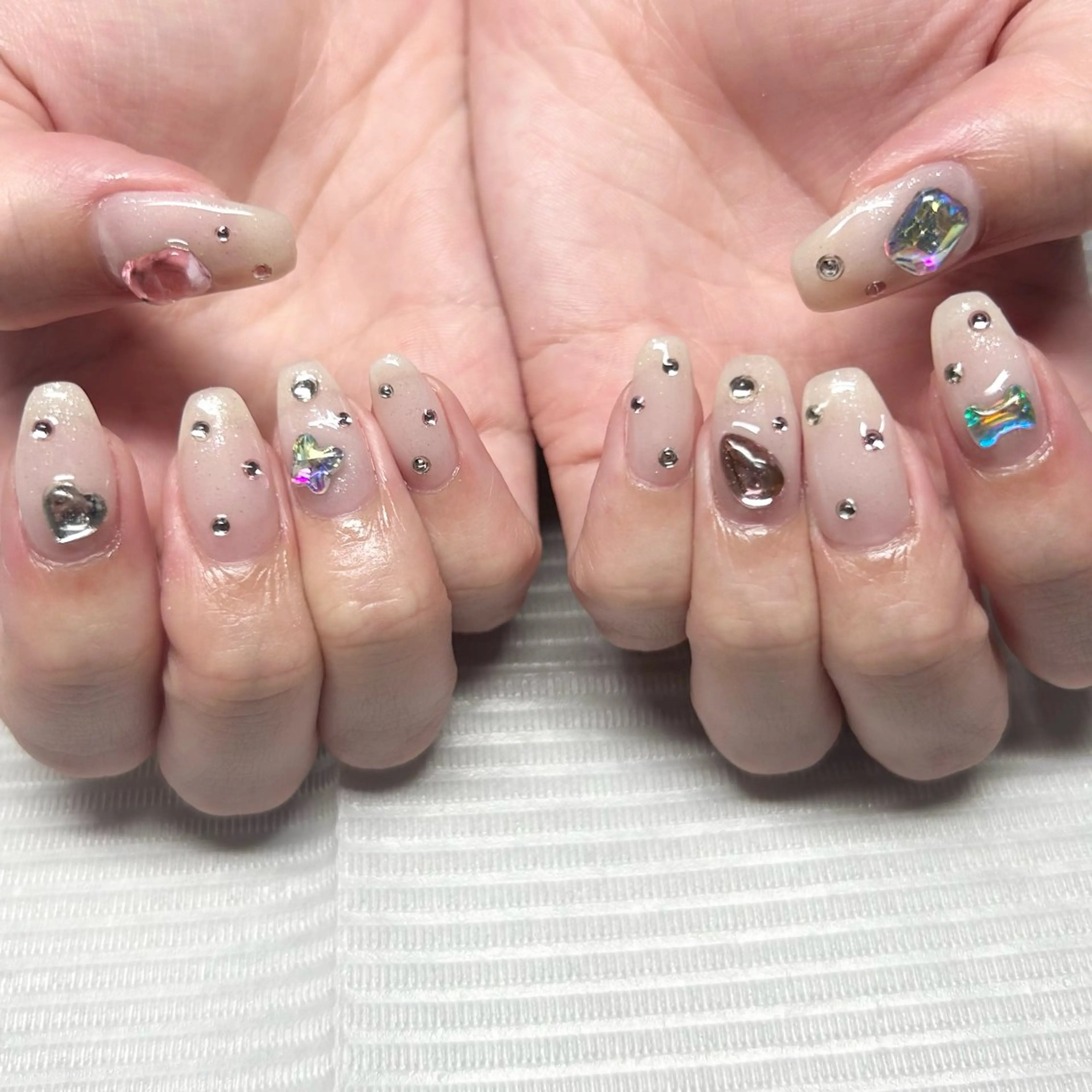 ネイル シンプルネイル ハンドネイル ネイルサロン インプレス impress五反田店所属・ｙ. ａｉｒｉのネイルデザイン