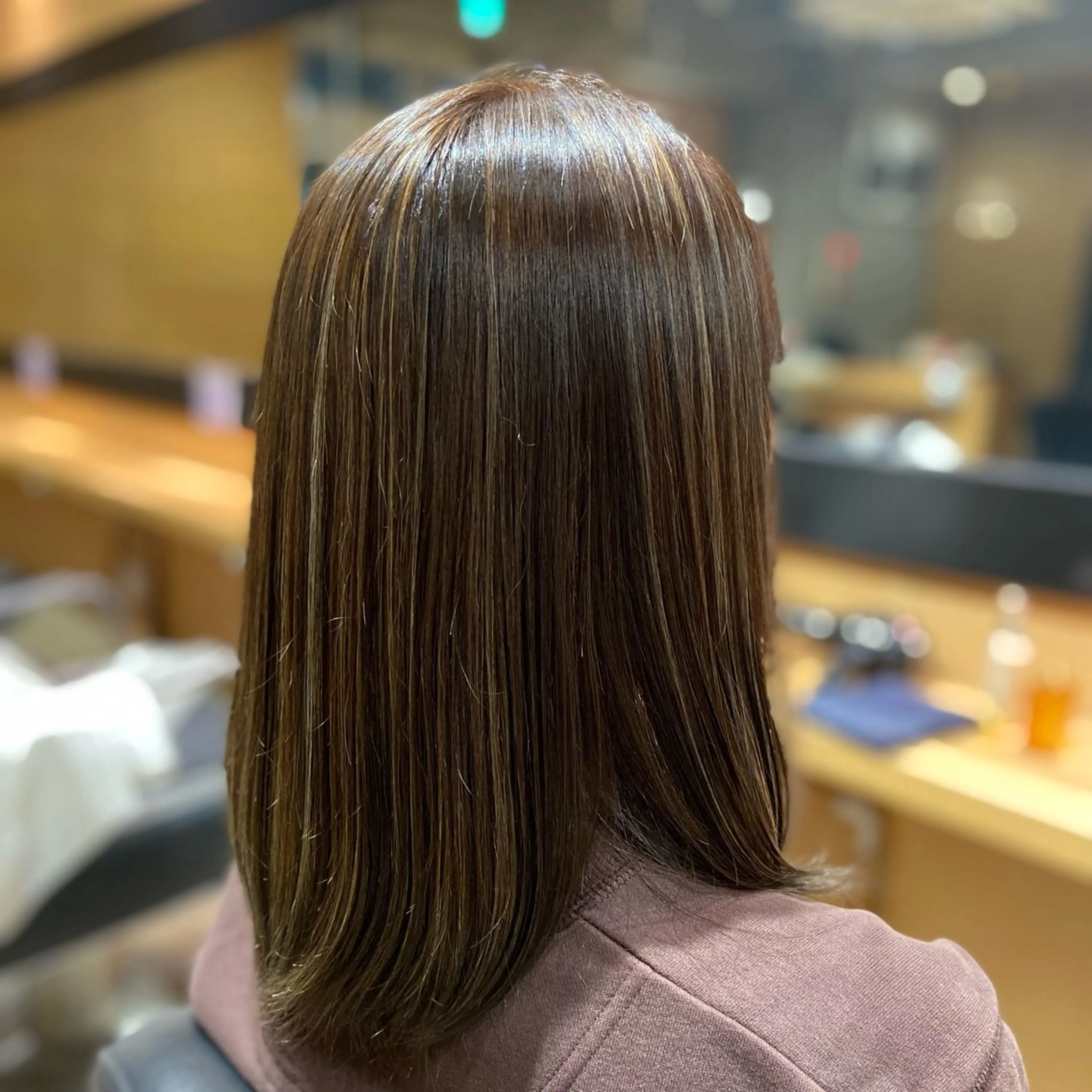 ロング ハイライト organic life所属・IWASHITA TAKESHIのヘアスタイル