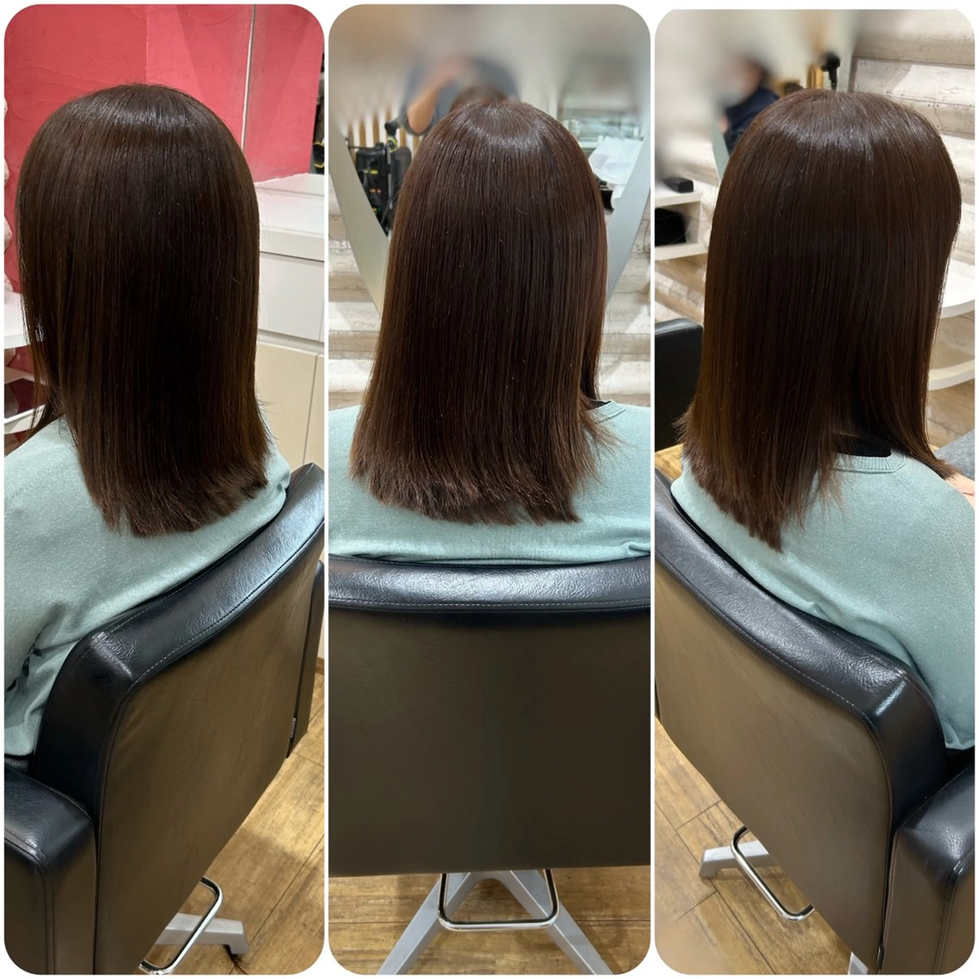 ロング カラー 髪質改善 トリートメント 艶の専門店/髪質改善 ×酸熱カラー/KONのヘアスタイル