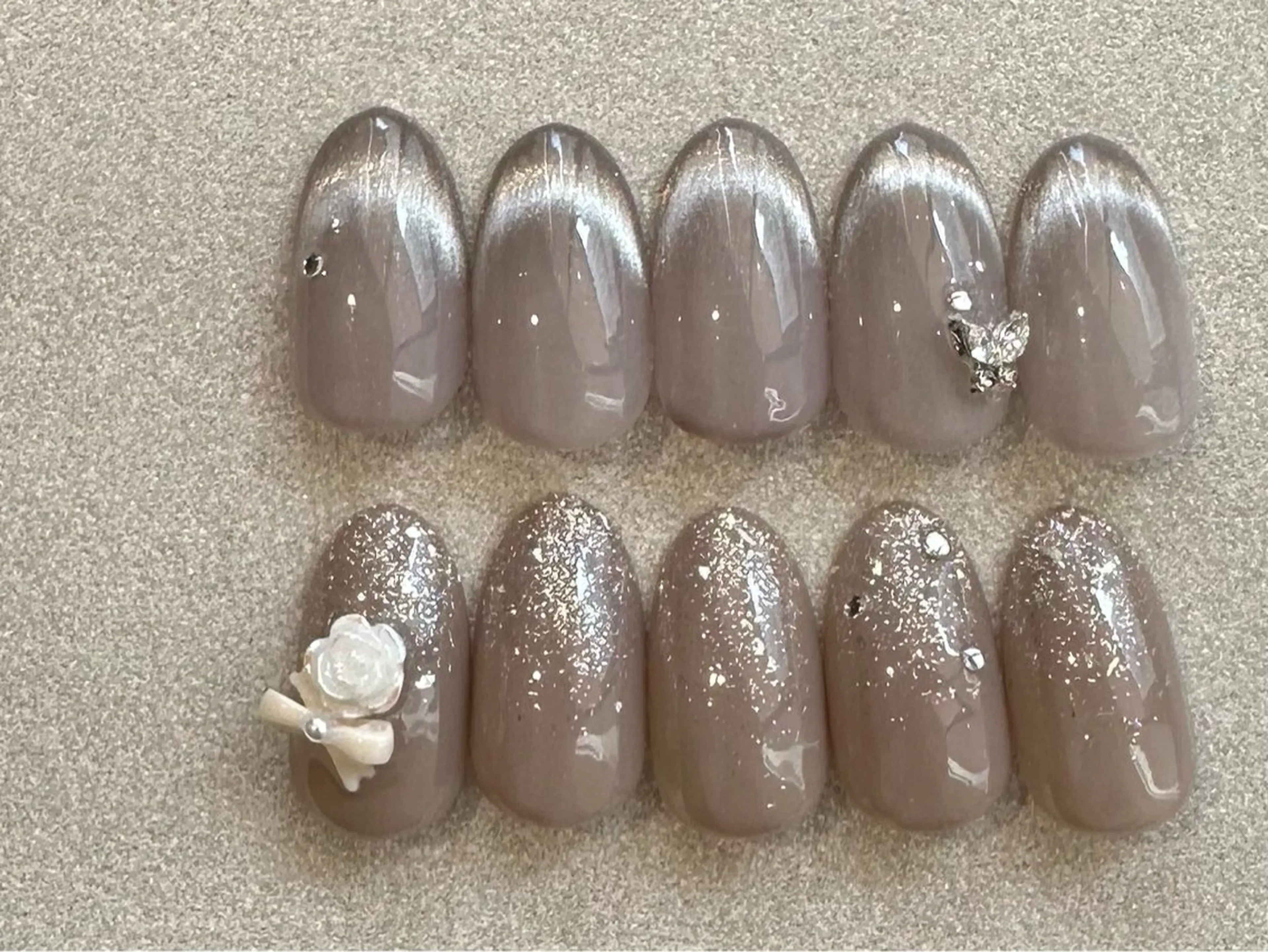 ネイル ワンホンネイル ハンドネイル etorca nailのネイルデザイン