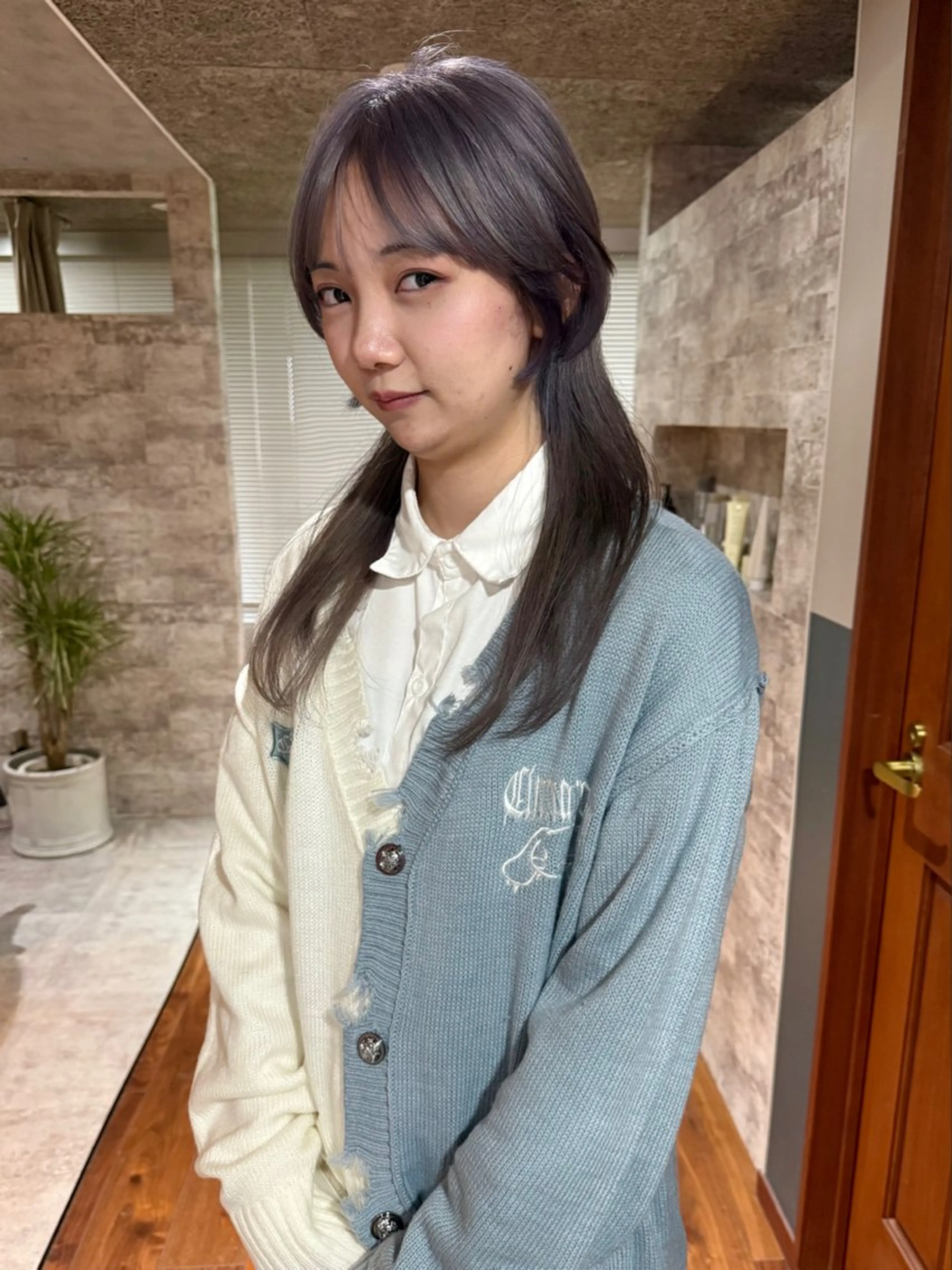 セミロング カラー カット ヘアカラー トリートメント mai / linoah˚✧のヘアスタイル