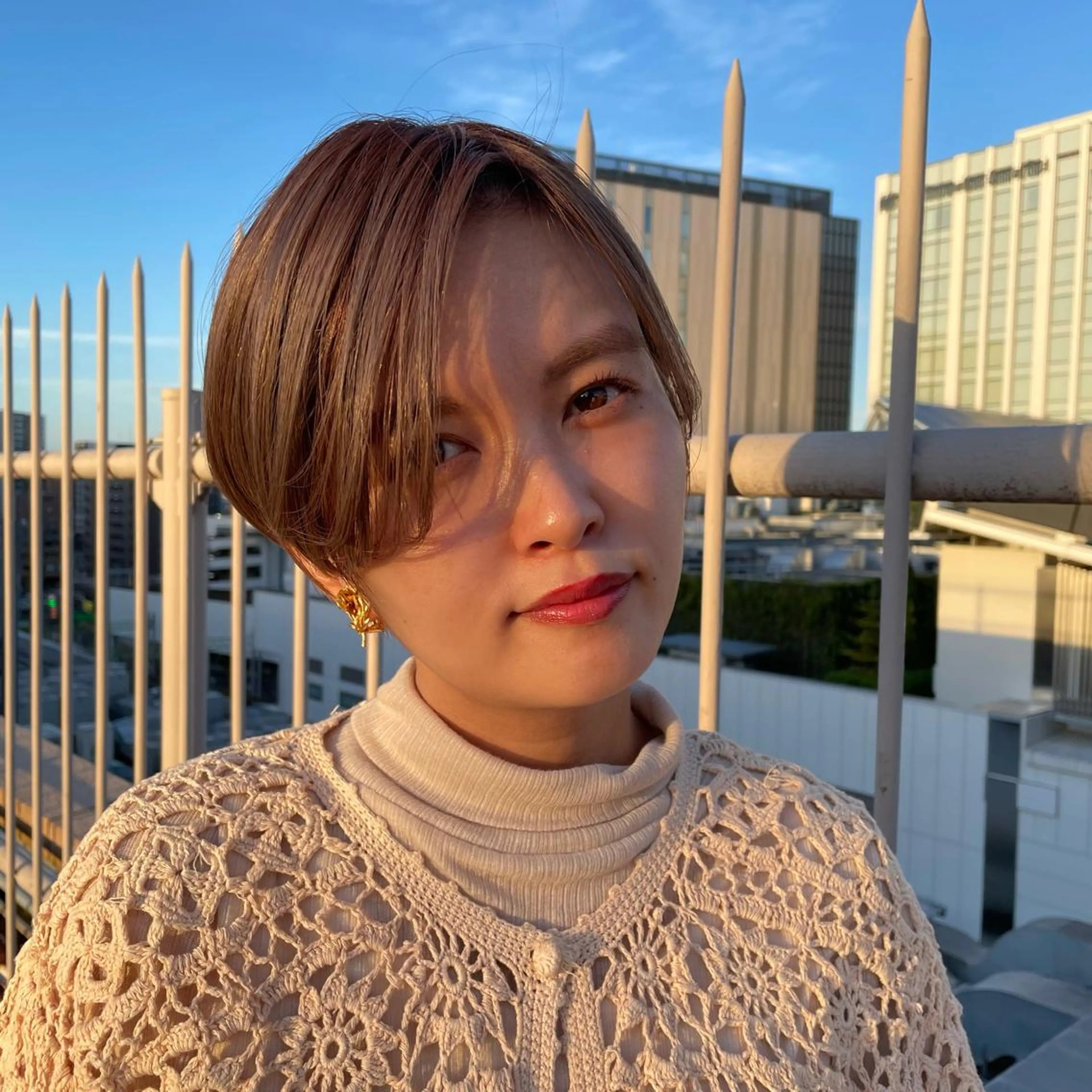 ショート カラー カット ヘアカラー トリートメント Basis 田口豪司のヘアスタイル