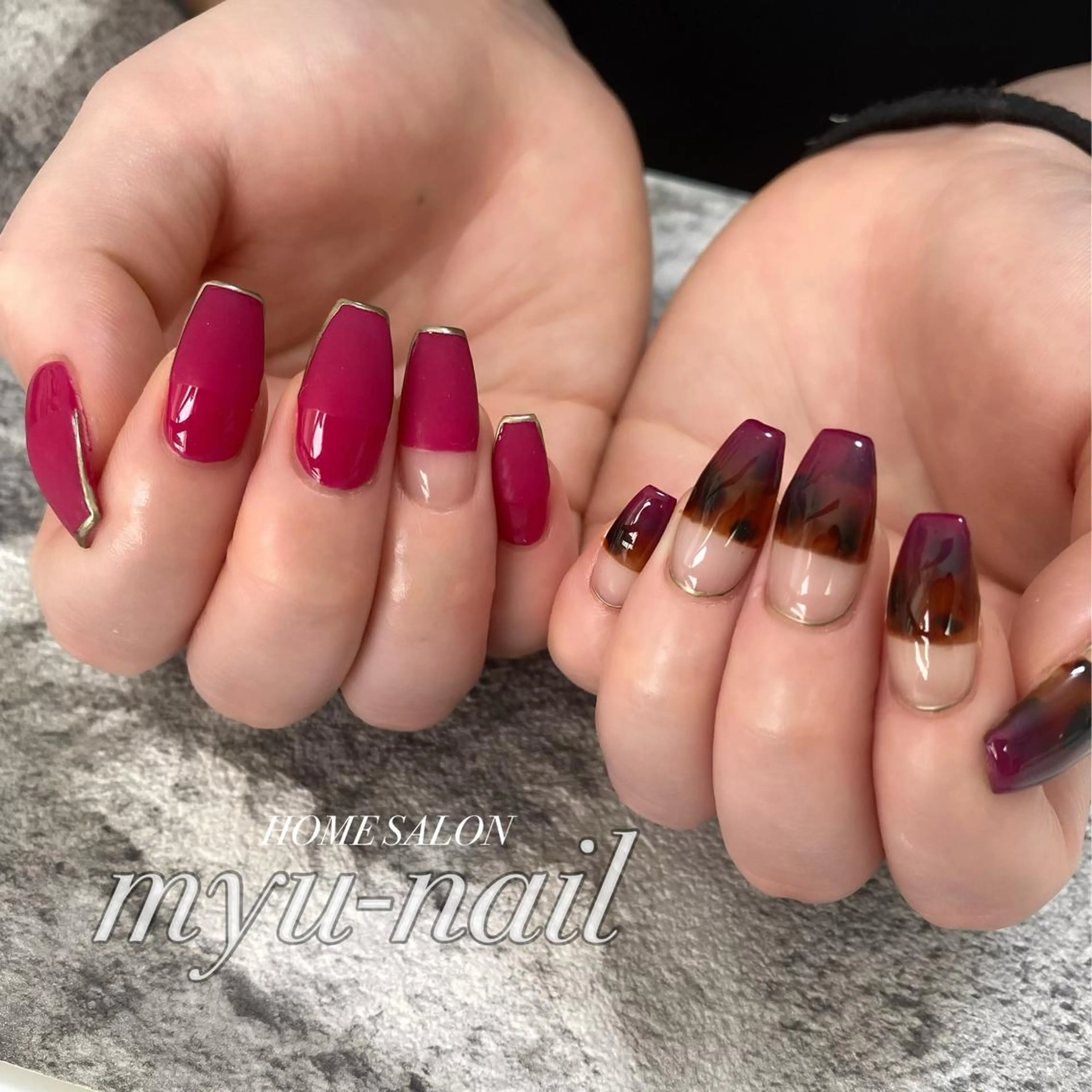 ネイル ホームサロン myu-nailのネイルデザイン