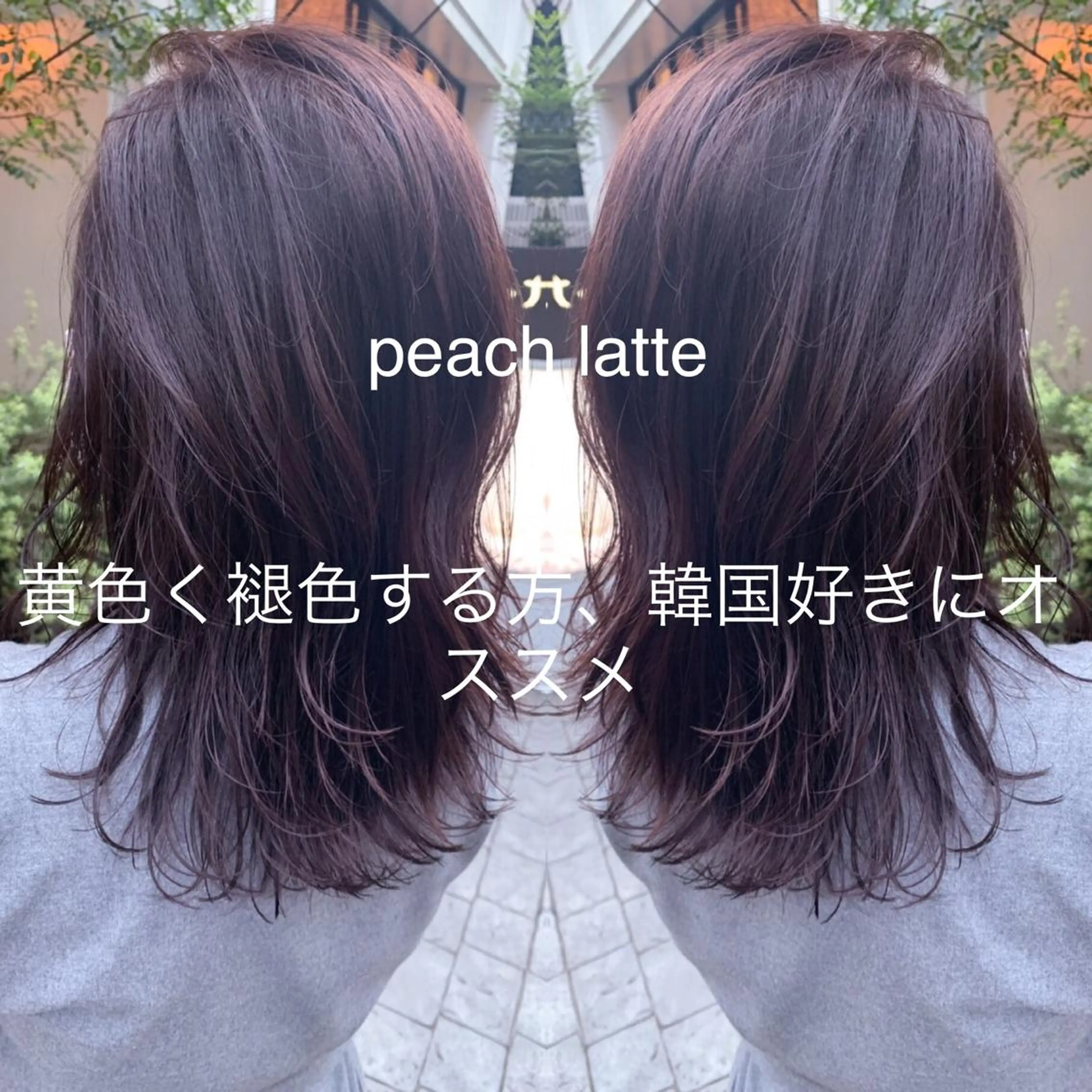 セミロング カット ヘアカラー トリートメント LOMA🇰🇷 銀座クボタのヘアスタイル