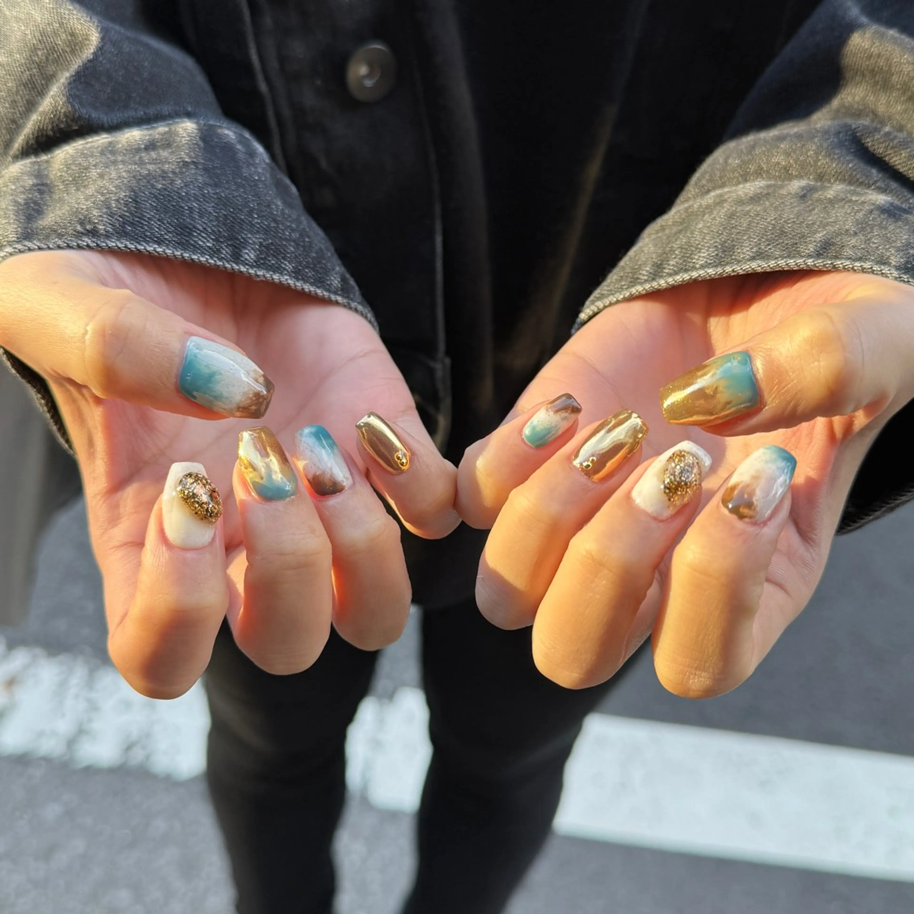 ネイル ハンドネイル 𝐫𝐚𝐢 𝐧𝐚𝐢𝐥のネイルデザイン