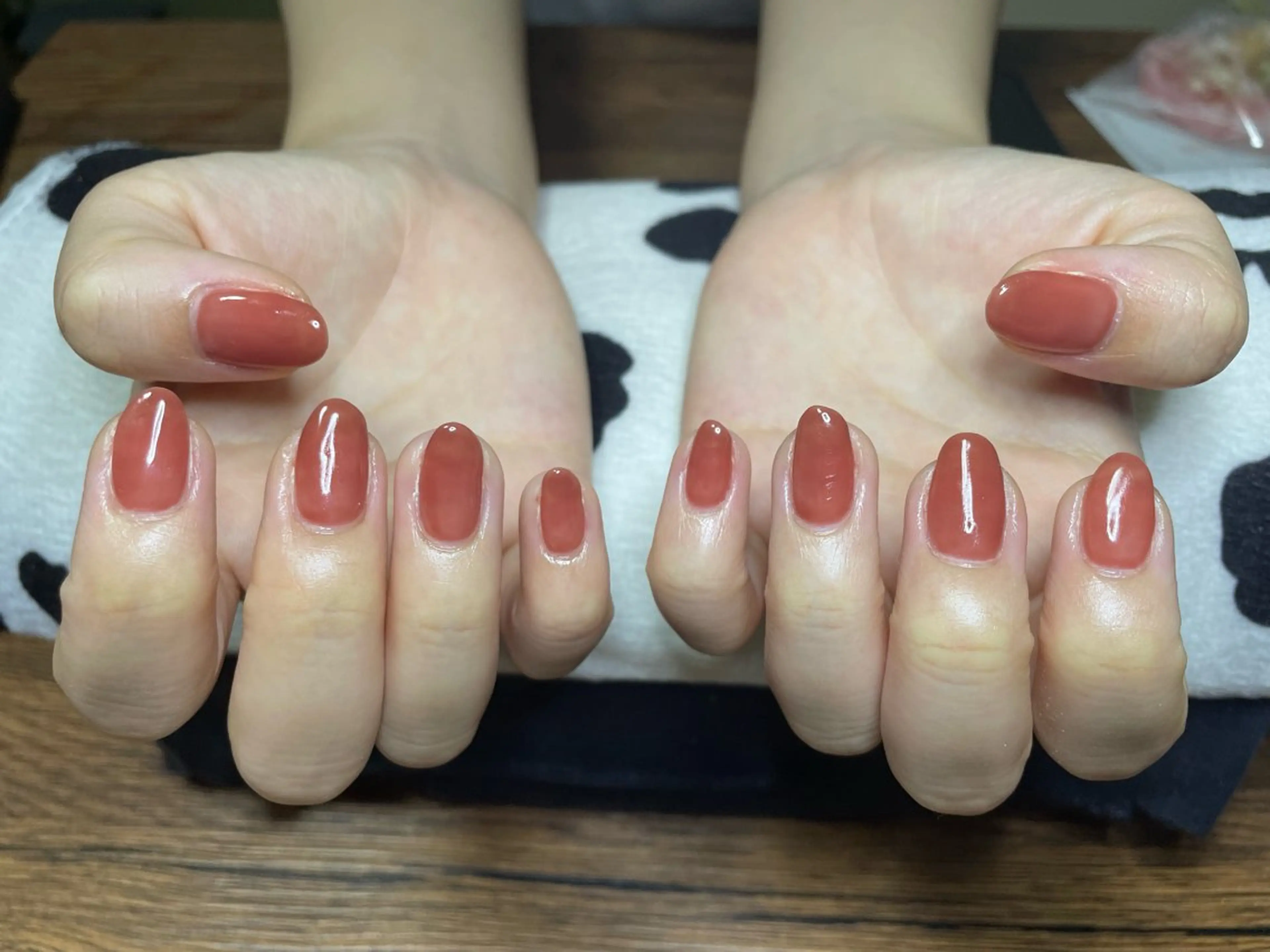 ネイル ワンカラーネイル ハンドネイル RUANA✱ MIYASHITAのネイルデザイン