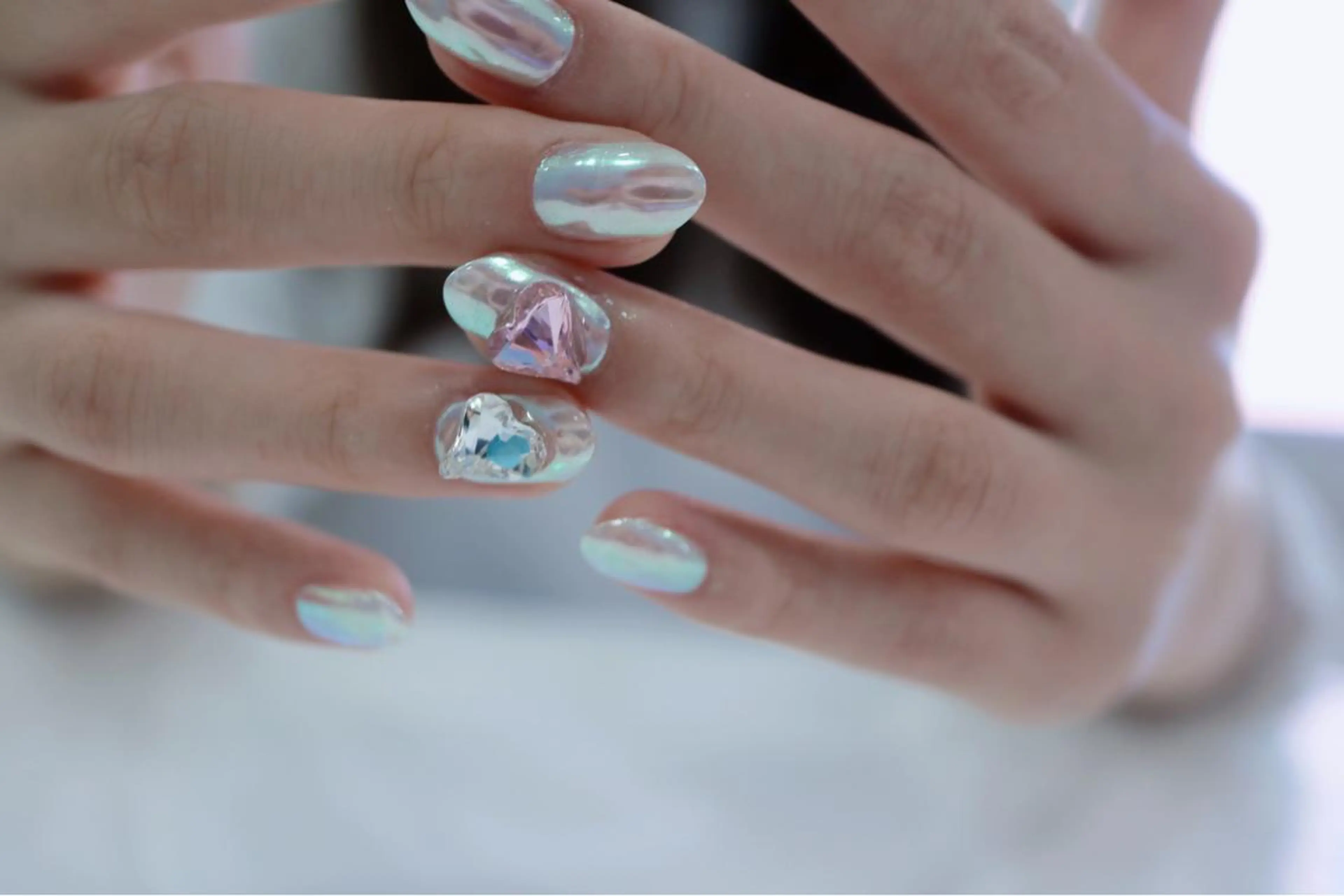 ネイル ミラーネイル Kaka Nailsのネイルデザイン