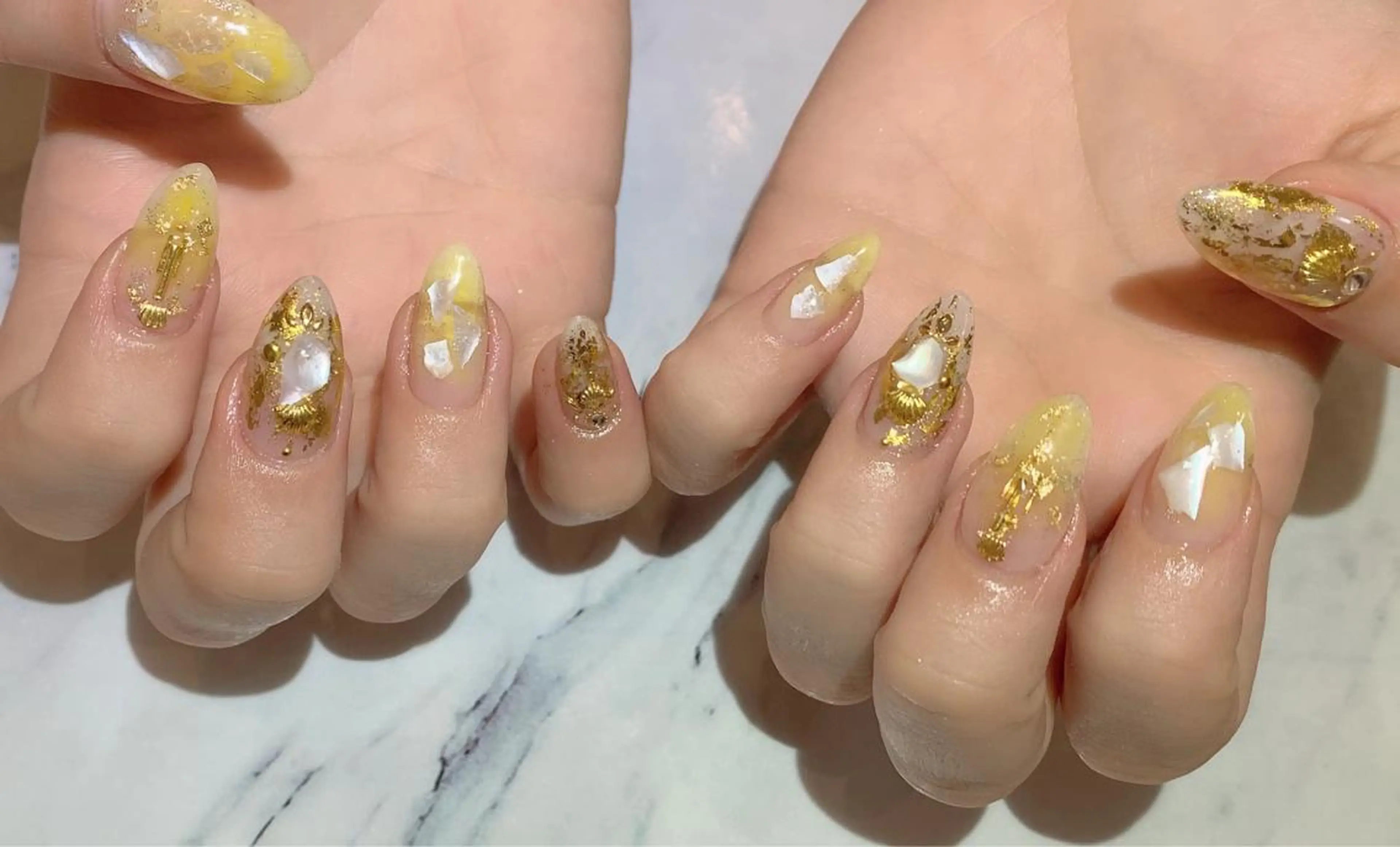 ネイル Lino+ ネイル&よもぎ蒸しのネイルデザイン