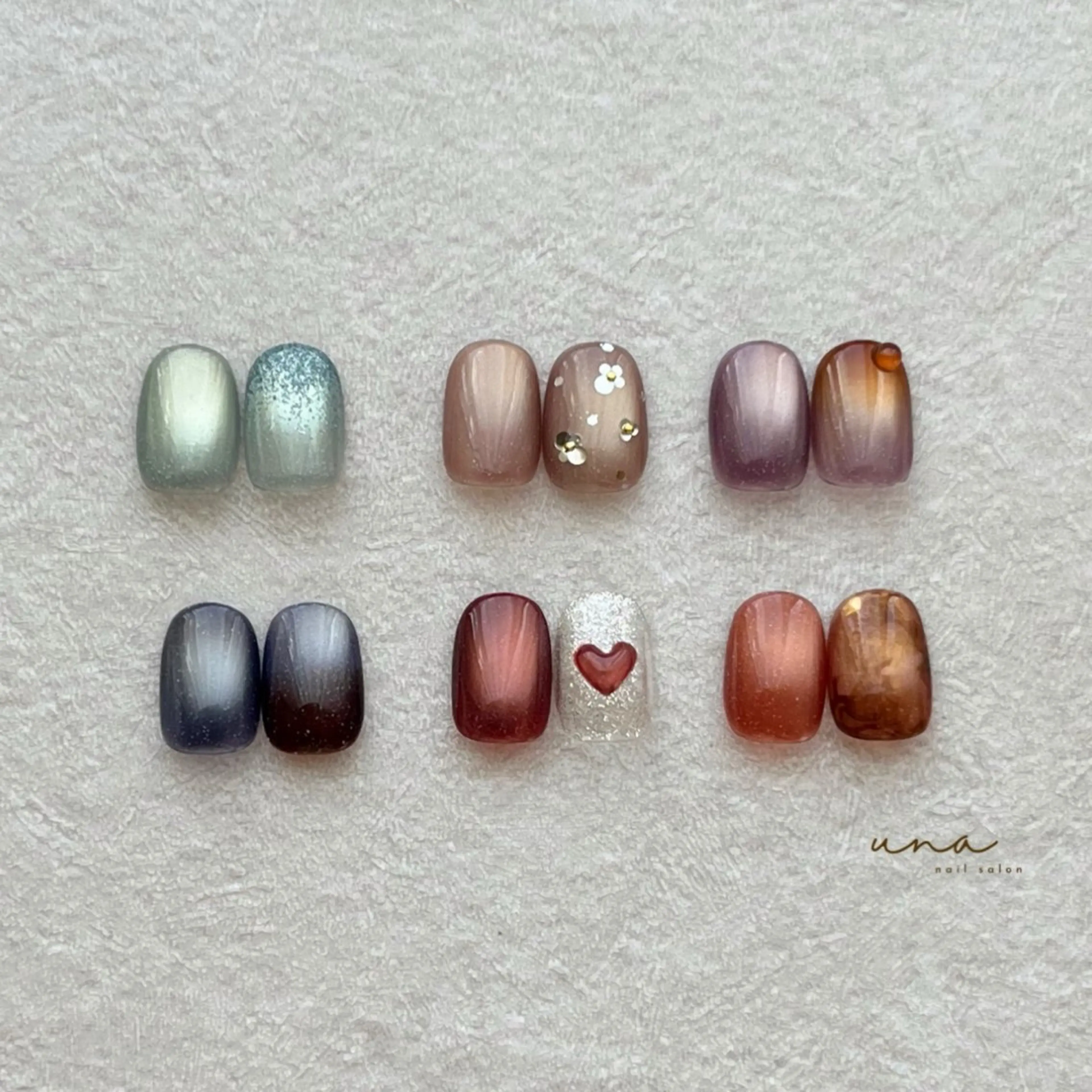 ネイル アートネイル フラッシュネイル フラッシュマグ ラメ(グリッター) マグネットネイル ハンドネイル * kaoriのネイルデザイン