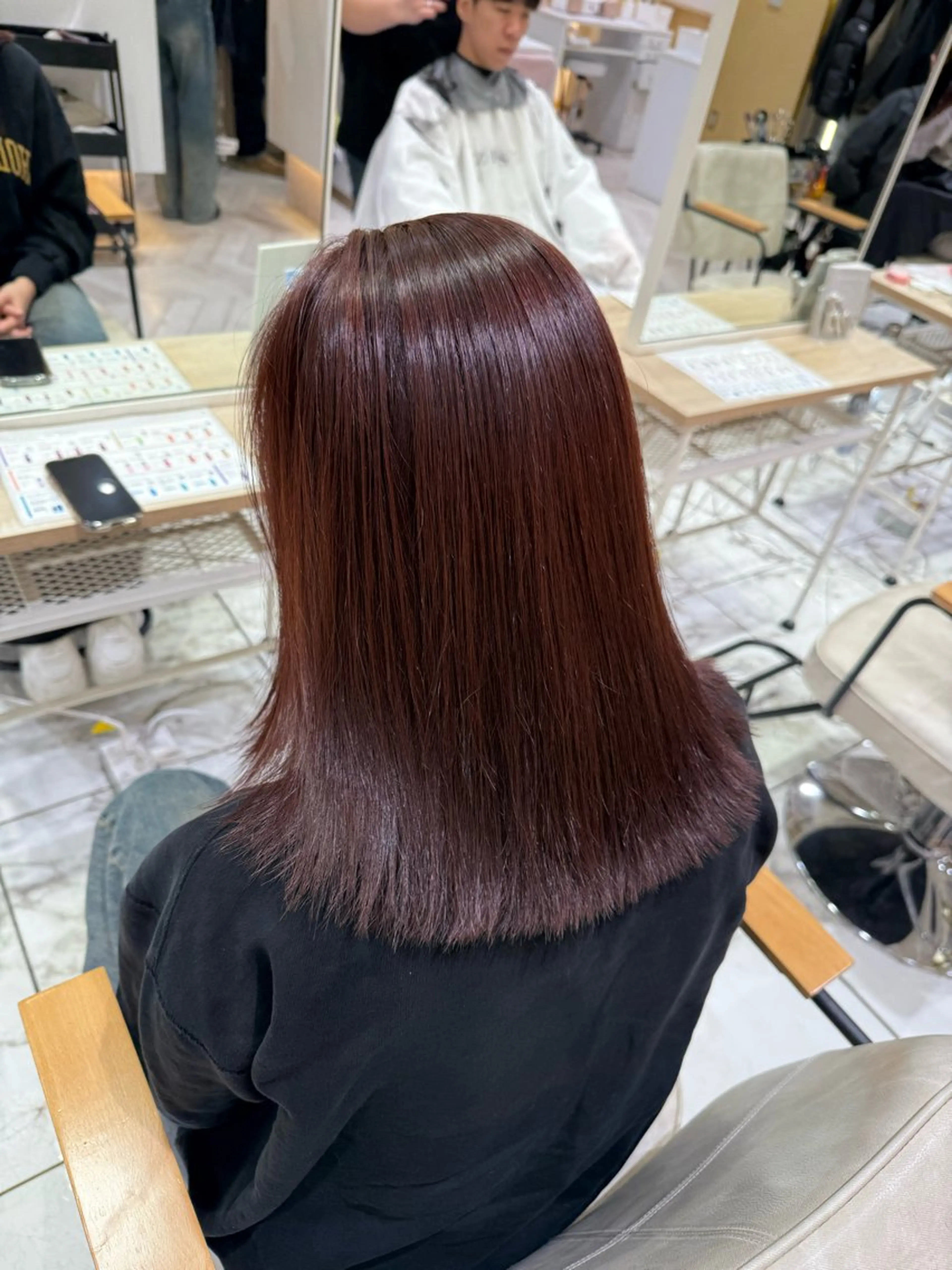 カラー ヘアカラー トリートメント 似合わせNo.1/ sᴀᴋᴜʀᴀ🌸のヘアスタイル