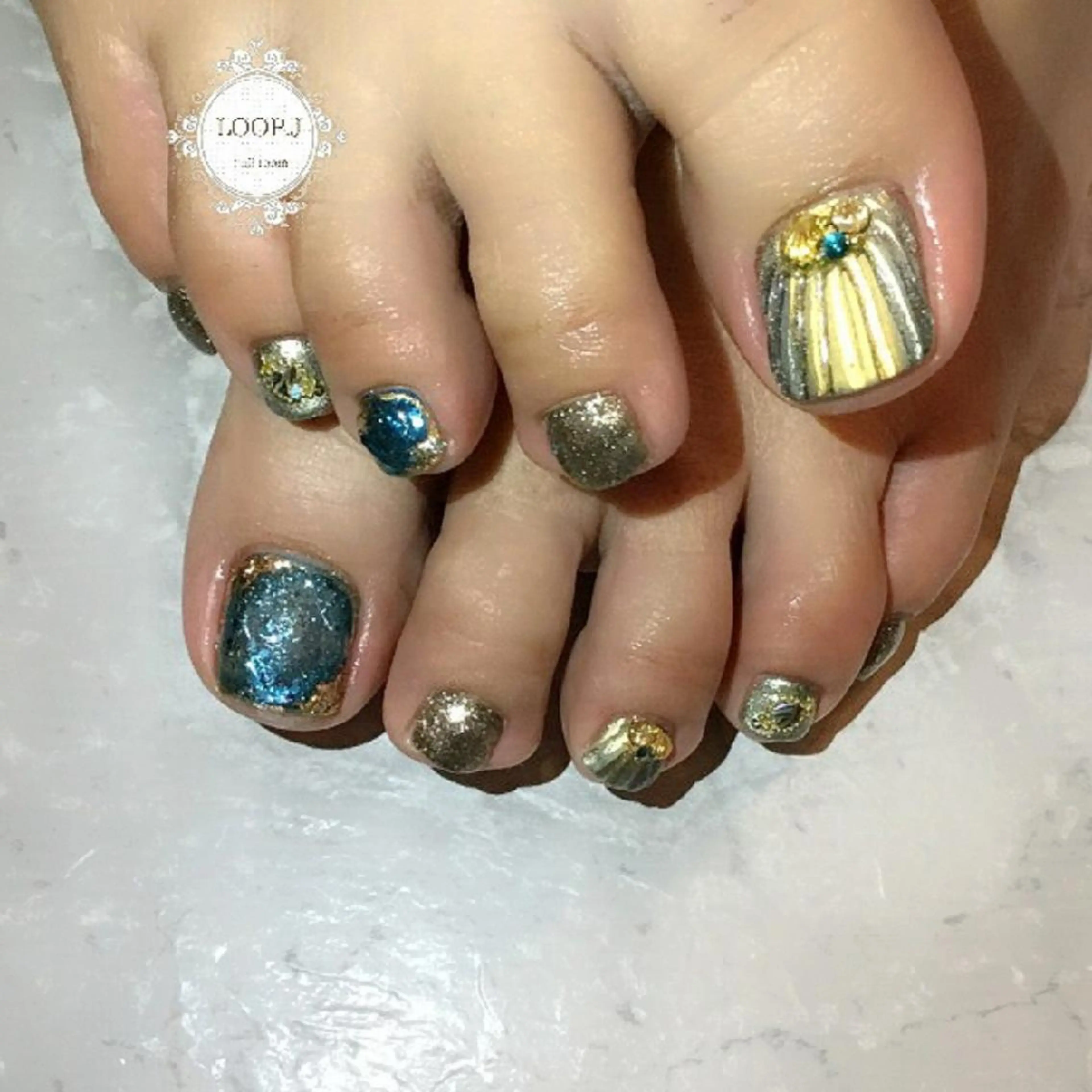 ネイル おおくぼ めぐみのネイルデザイン