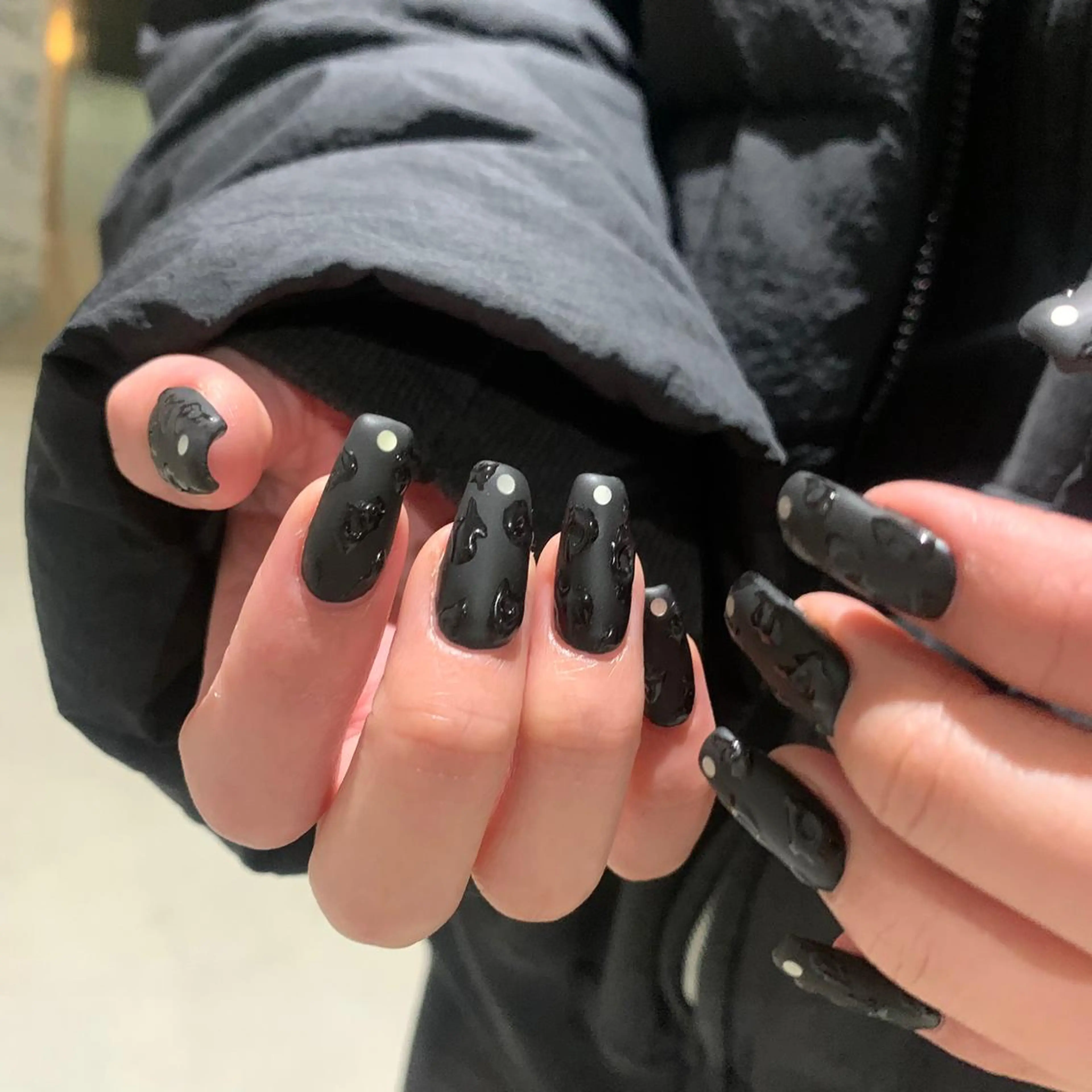 ネイル kana/モード ・グランジ໒꒱のネイルデザイン