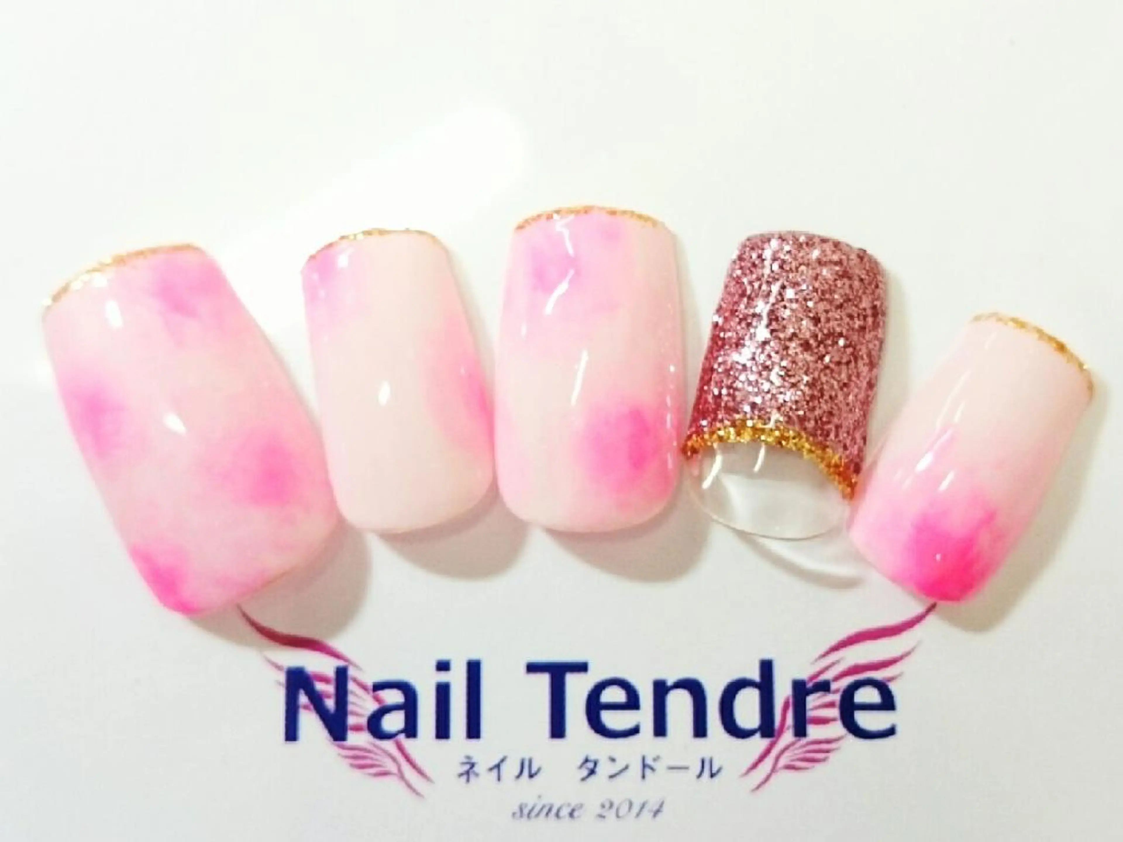 ネイル アートネイル ジェルネイル ソフトジェル ストーンネイル ハンドネイル Nail  Tendreのネイルデザイン