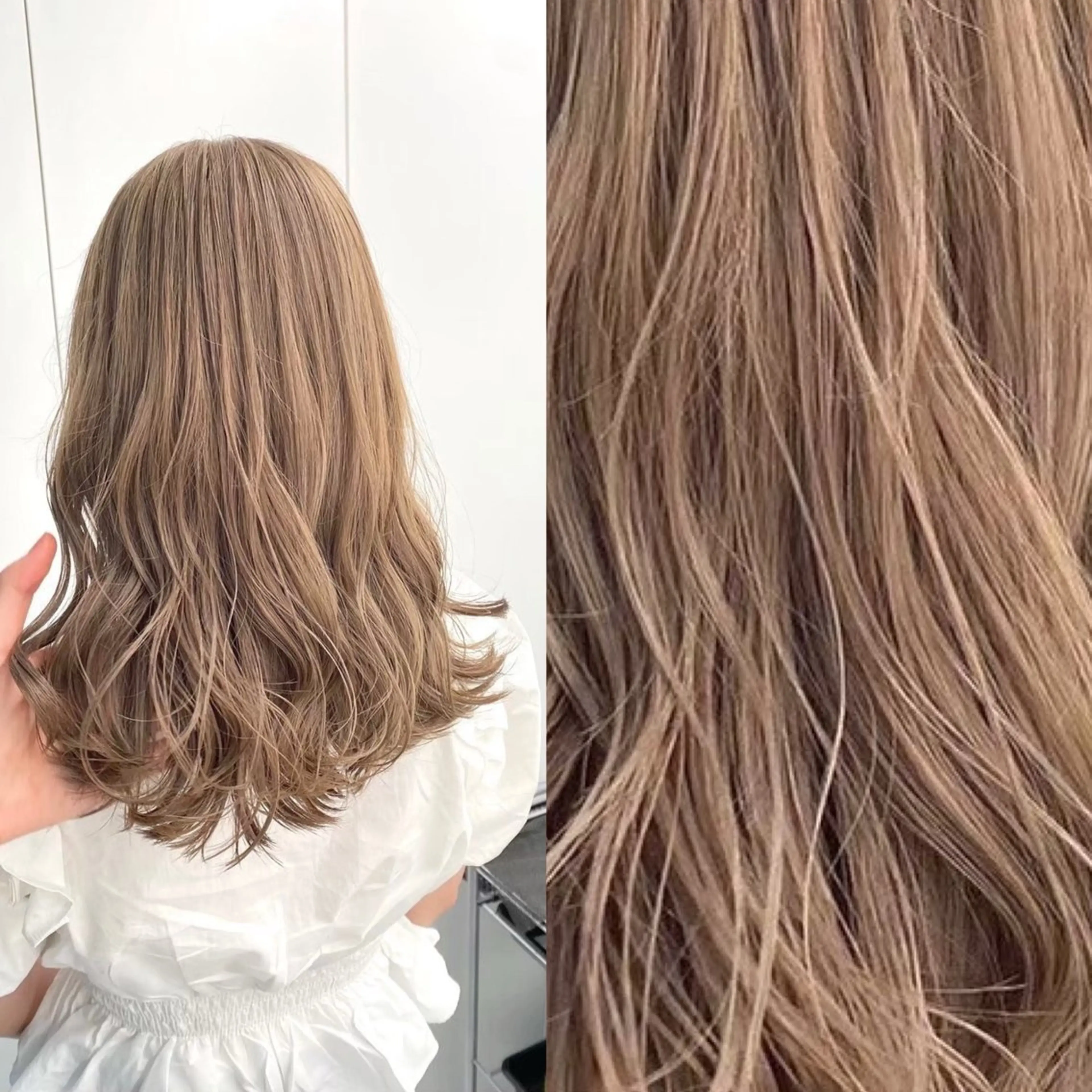 ロング カラー 大人っぽベージュ🤍 当日予約◎ヒロトのヘアスタイル