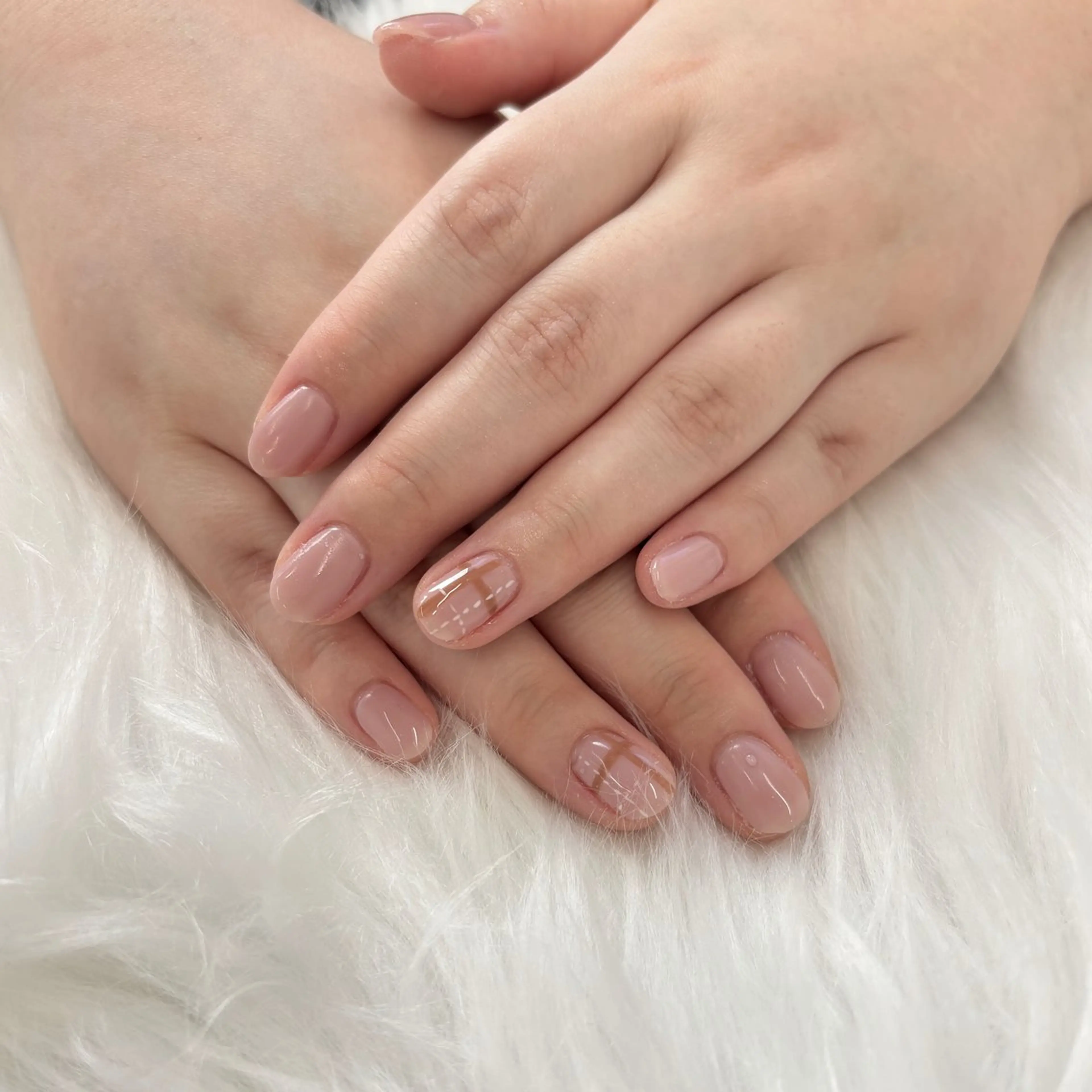 ネイル アートネイル ワンカラーネイル Basic川越店 Jr 琉衣のネイルデザイン