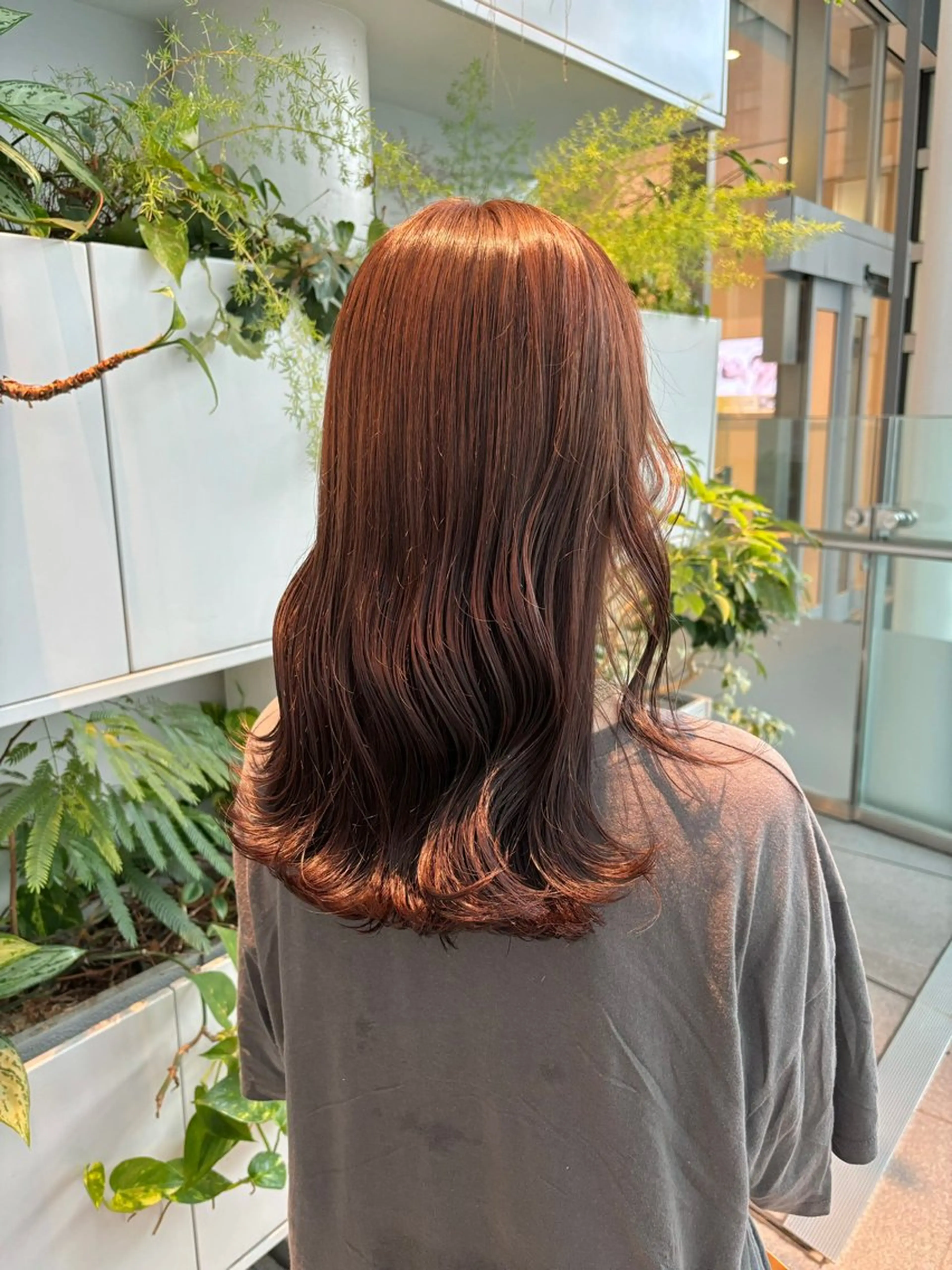 セミロング くさかみさき🌼暖色 /韓国風/オタク🌼のヘアスタイル