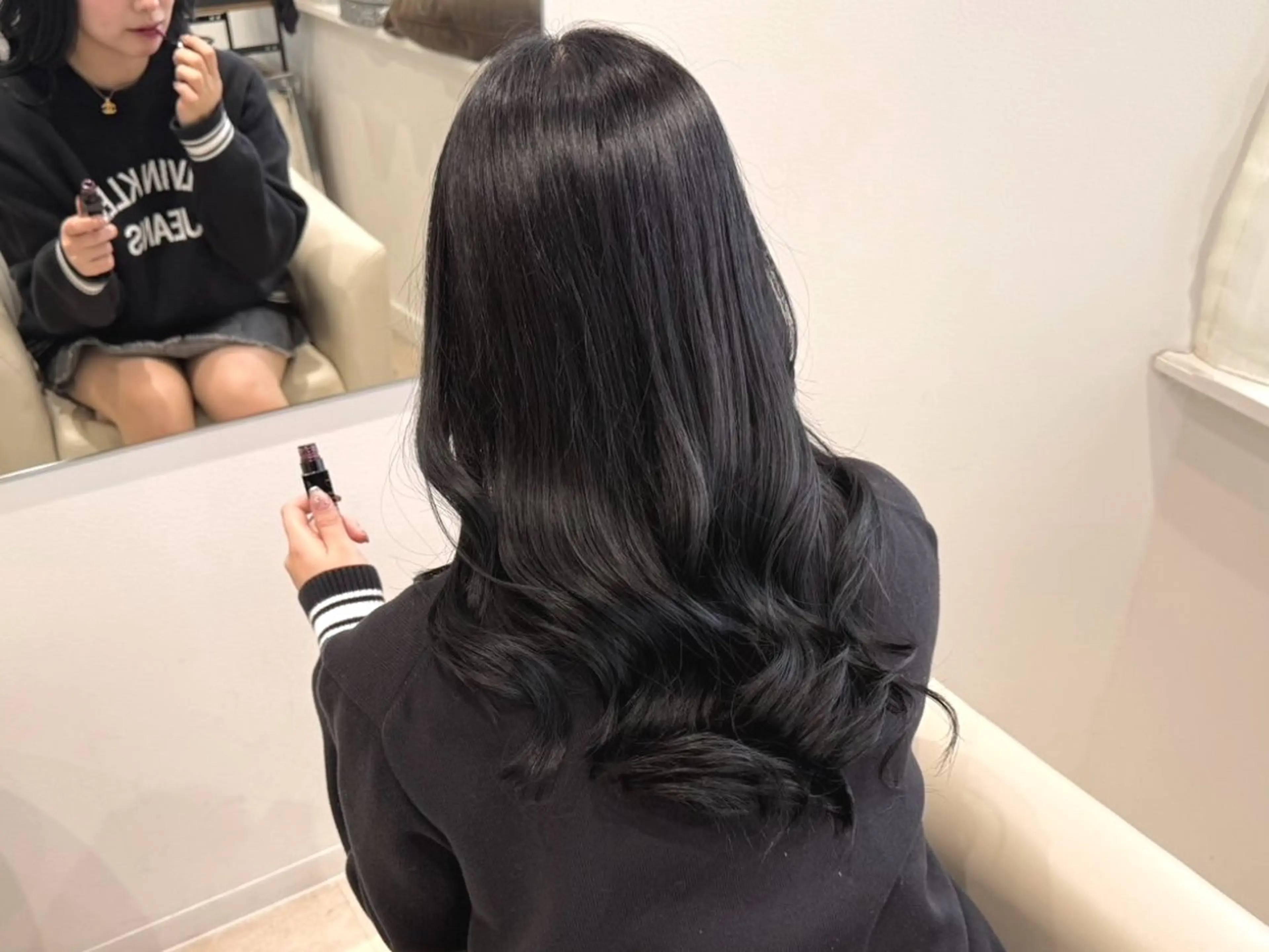 カット➕韓国カラー🇰🇷➕ケラスターゼTR💙の写真