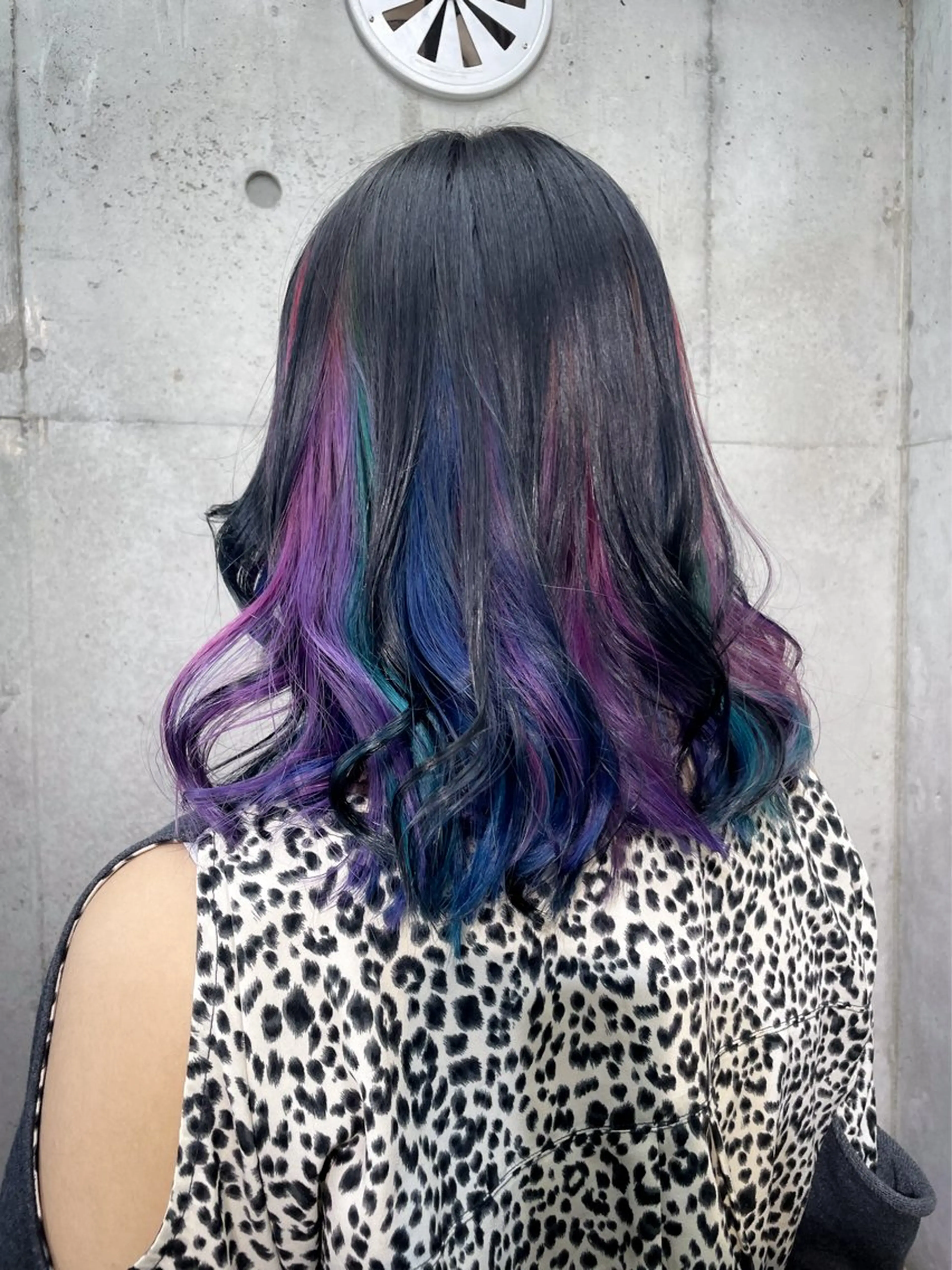 ミディアム ヘアカラー ハイトーン/ブリーチ /ウルフ⛓️MAKIのヘアスタイル