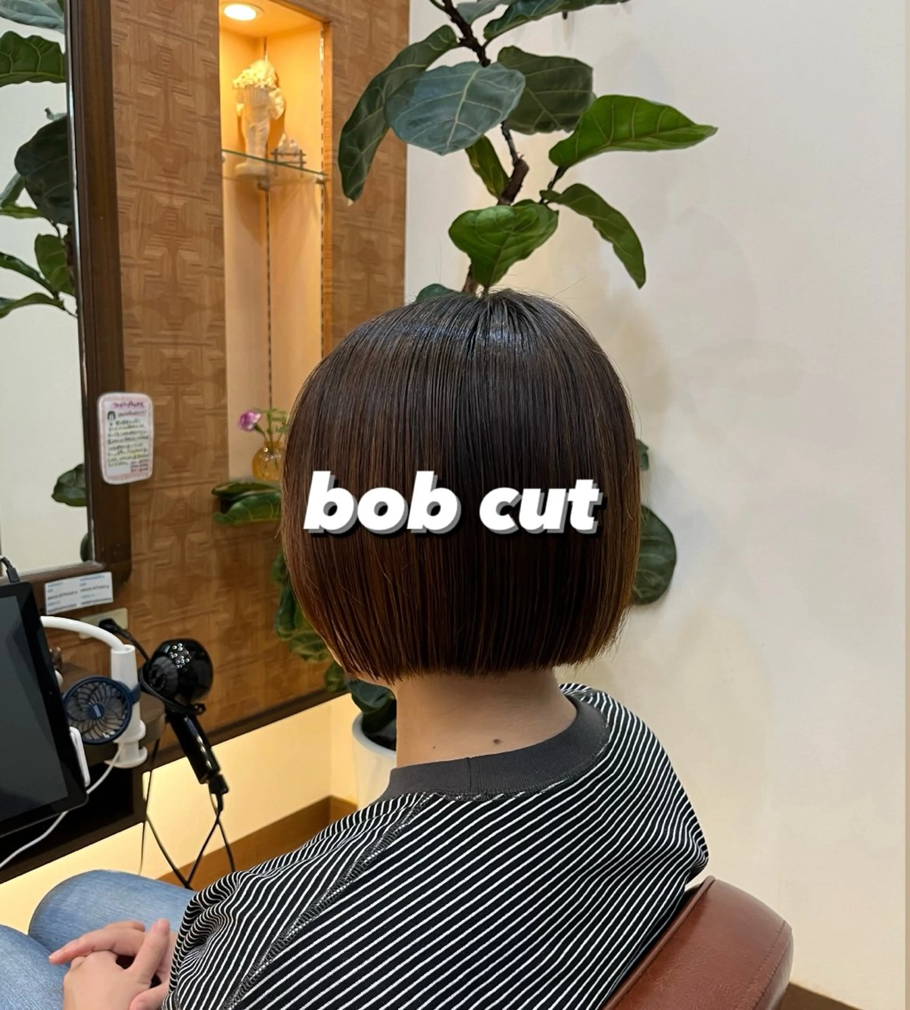 ミディアム ボブ カット カシェリタヘア🫧 KOKORO  💞のヘアスタイル