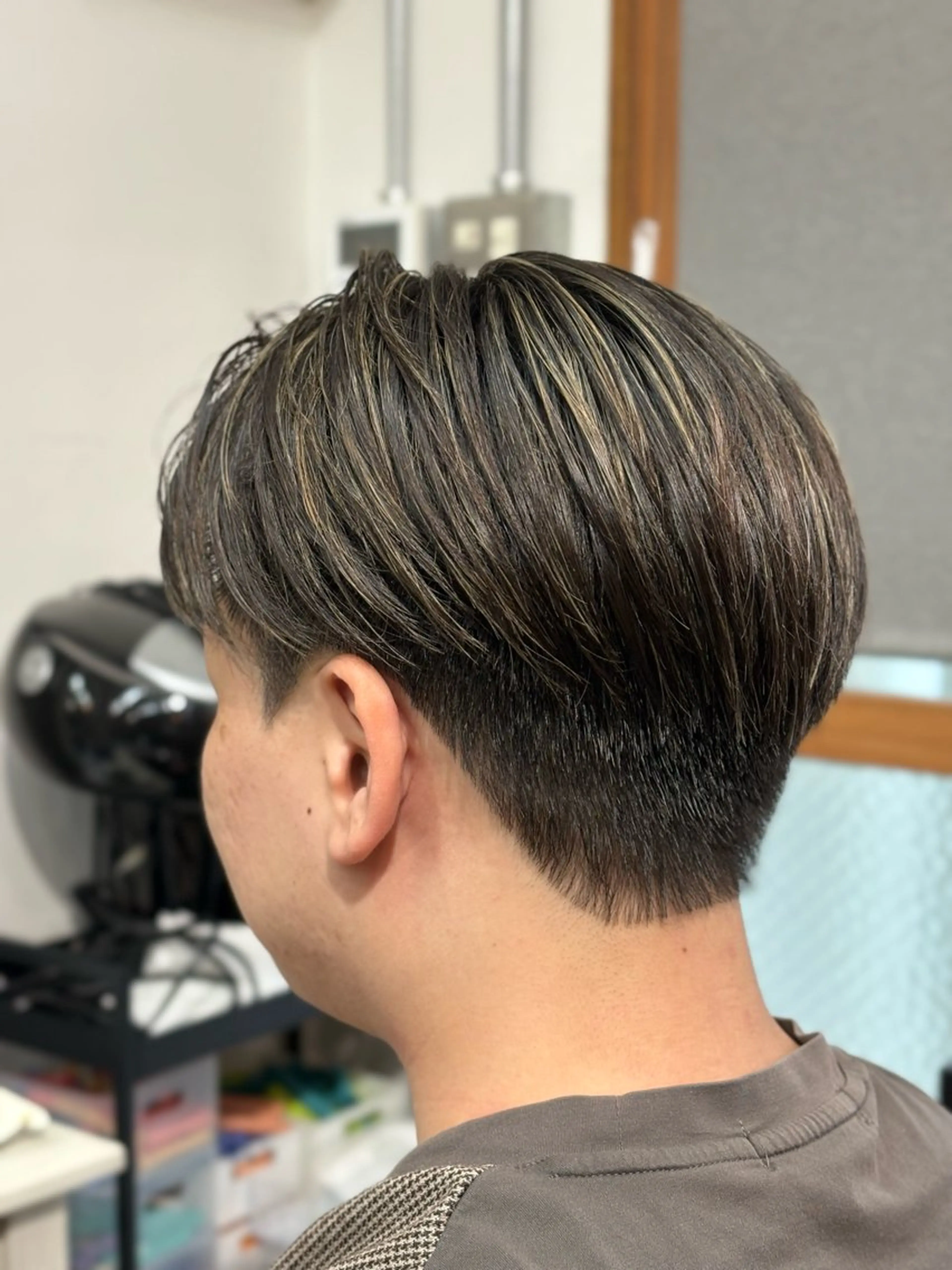 カラー メンズ メンズハイライト ハイライトカラー ヘアカラー Snalyメンズ特化 スエハラのヘアスタイル