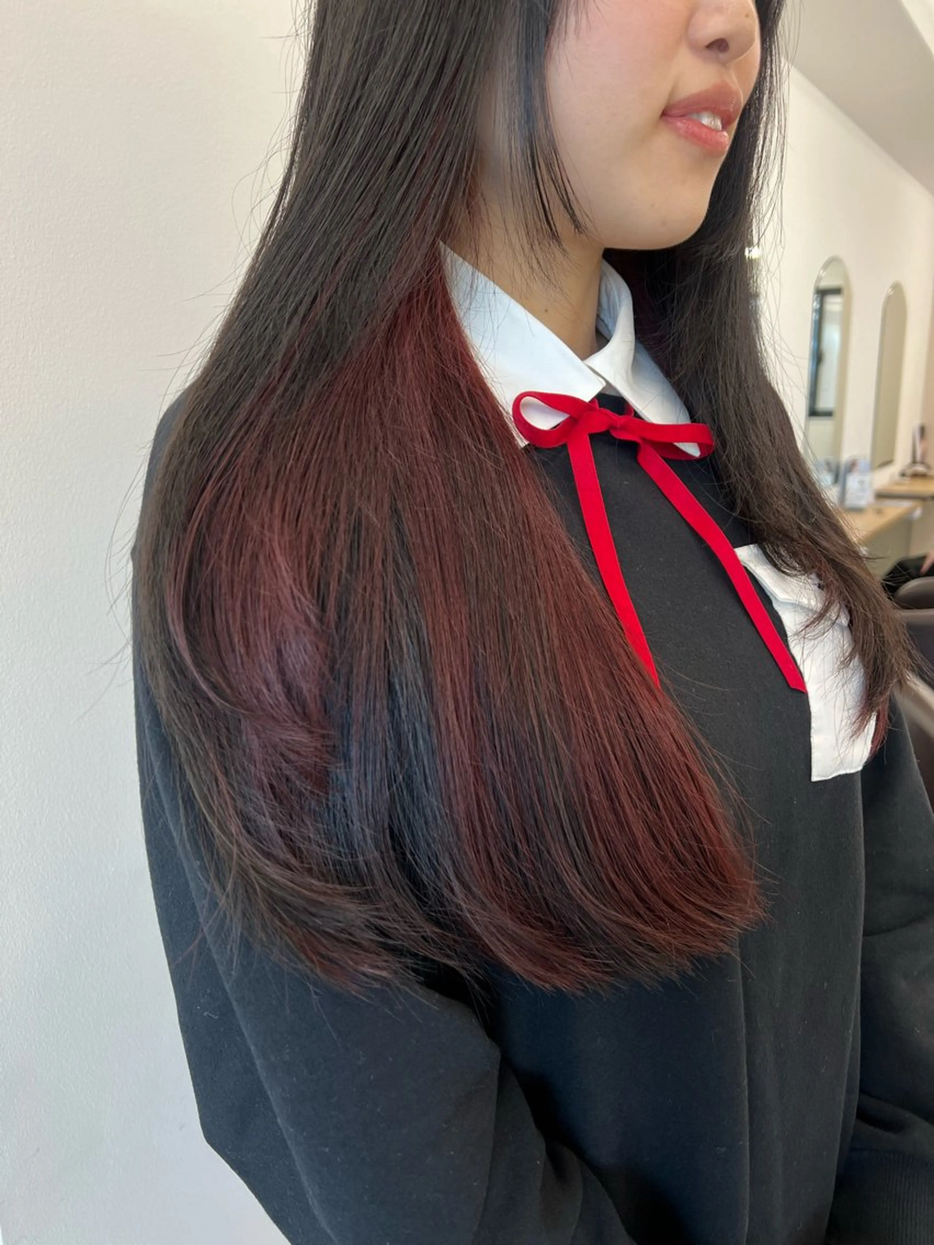 ロング カラー カット ヘアカラー トリートメント ブリーチなし 透明感🔅KANTAのヘアスタイル