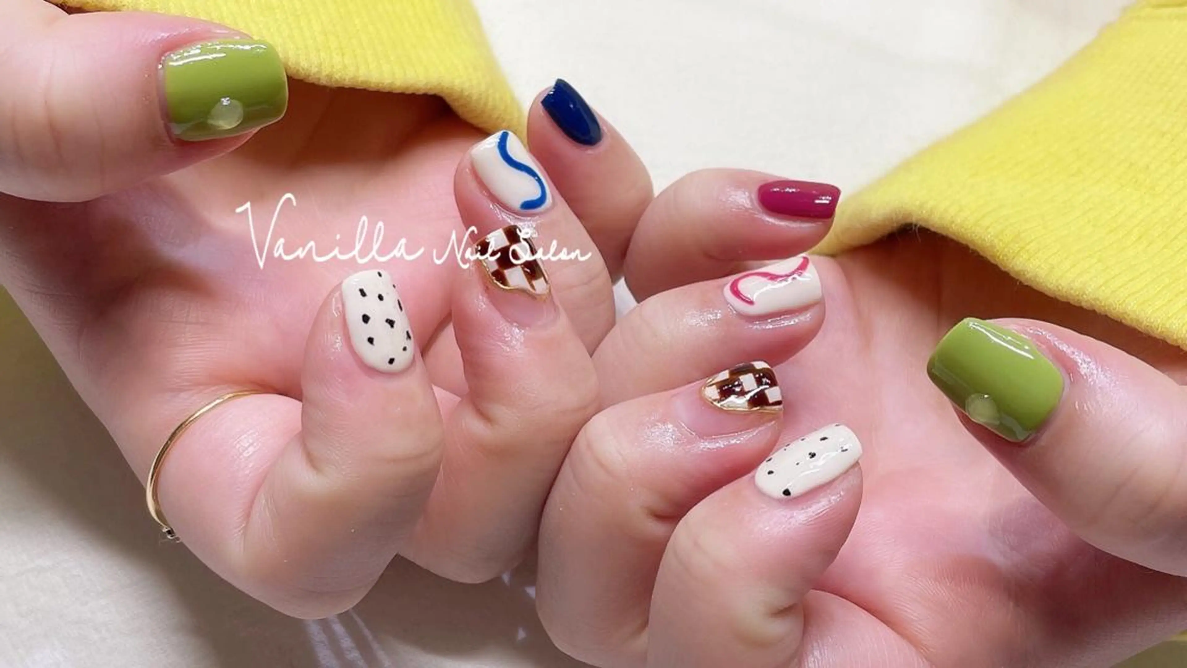 ネイル Vanilla ネイルサロン 西川口のネイルデザイン