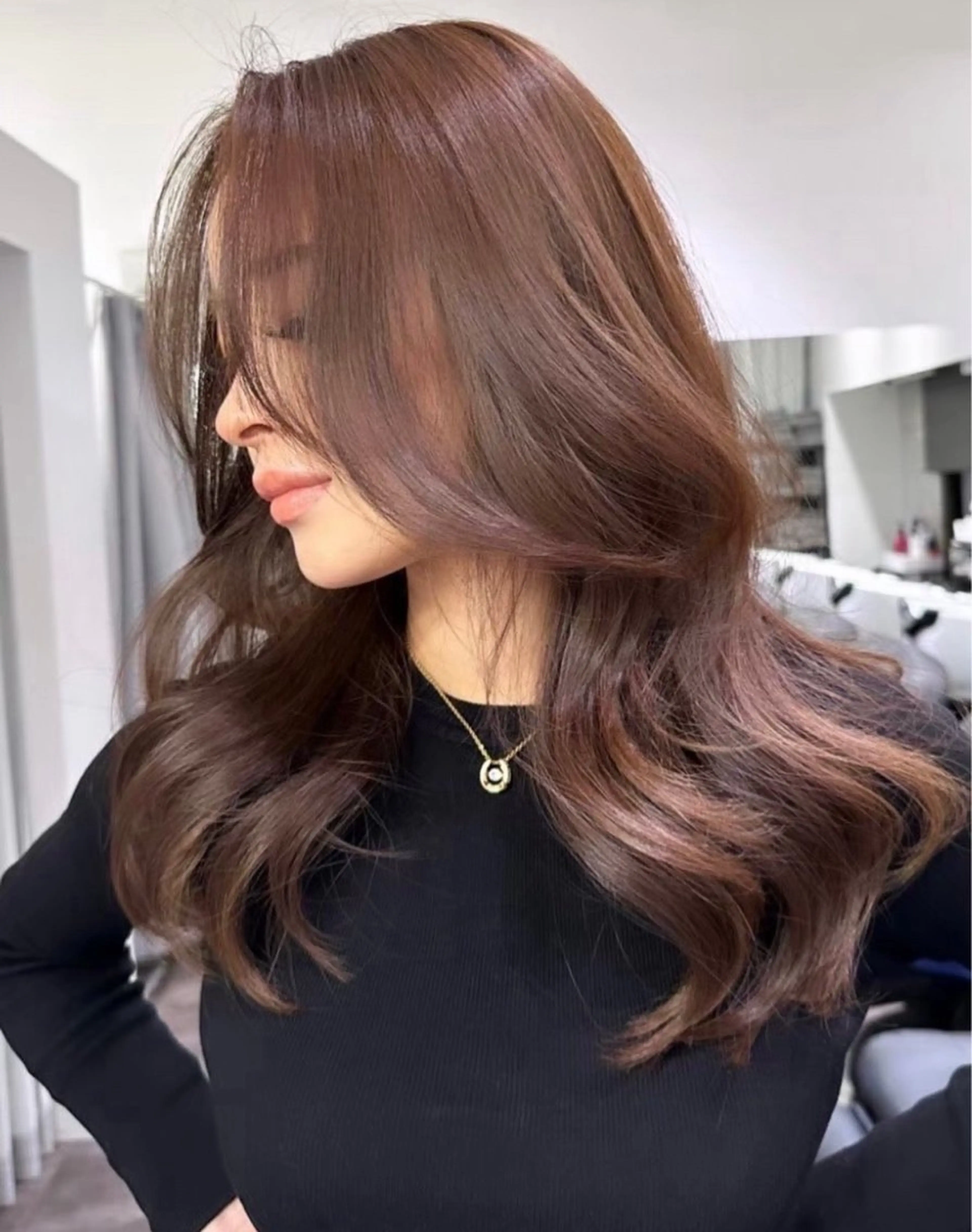 ロング カラー ヘアアレンジ 韓国風ヘア カット ヘアカラー トリートメント 東京🌈菊池 湧輝🫧表参道/渋谷のヘアスタイル