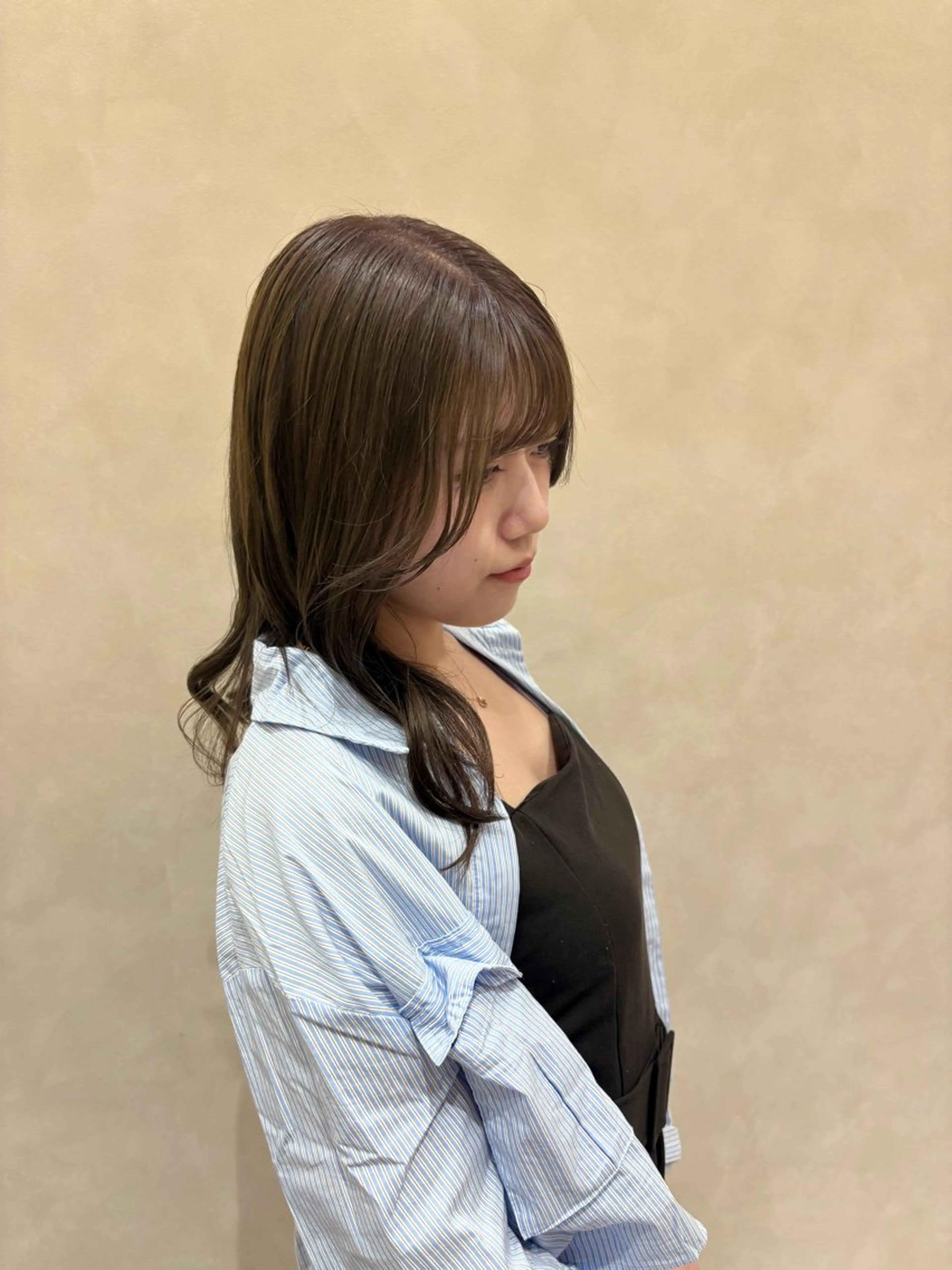 ミディアム ヘアカラー トリートメント hairsalon de Forever所属・ちづるForever Assistantのヘアスタイル