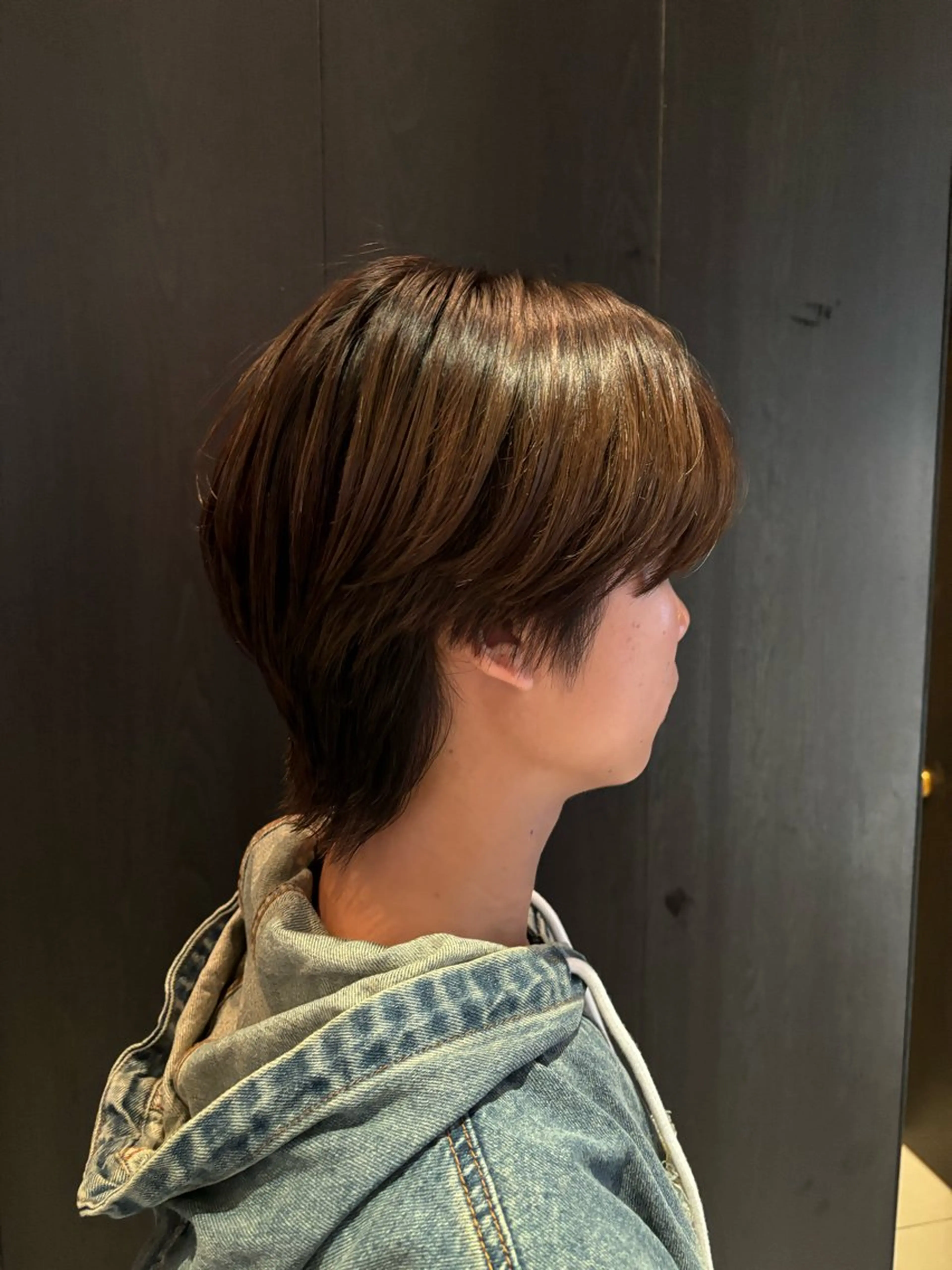 ミディアム メンズ カット 野田 聖輝のヘアスタイル