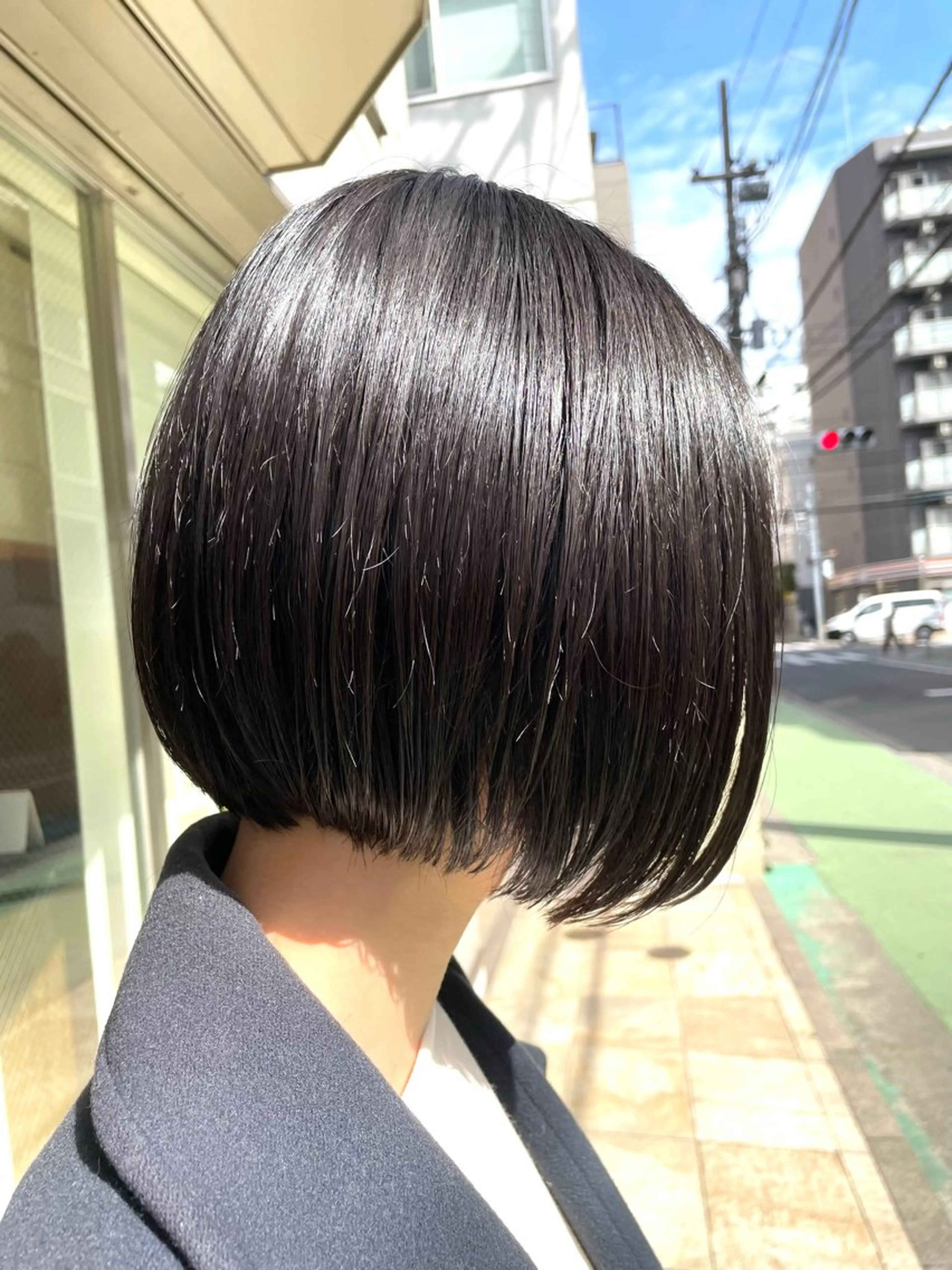 《 新規限定 》 𖥧𖤣‎ 似合うデザイン提案 ボブ/ ショートボブ カット + 柔らか縮毛矯正 ‪‪𖥧𖤣の写真