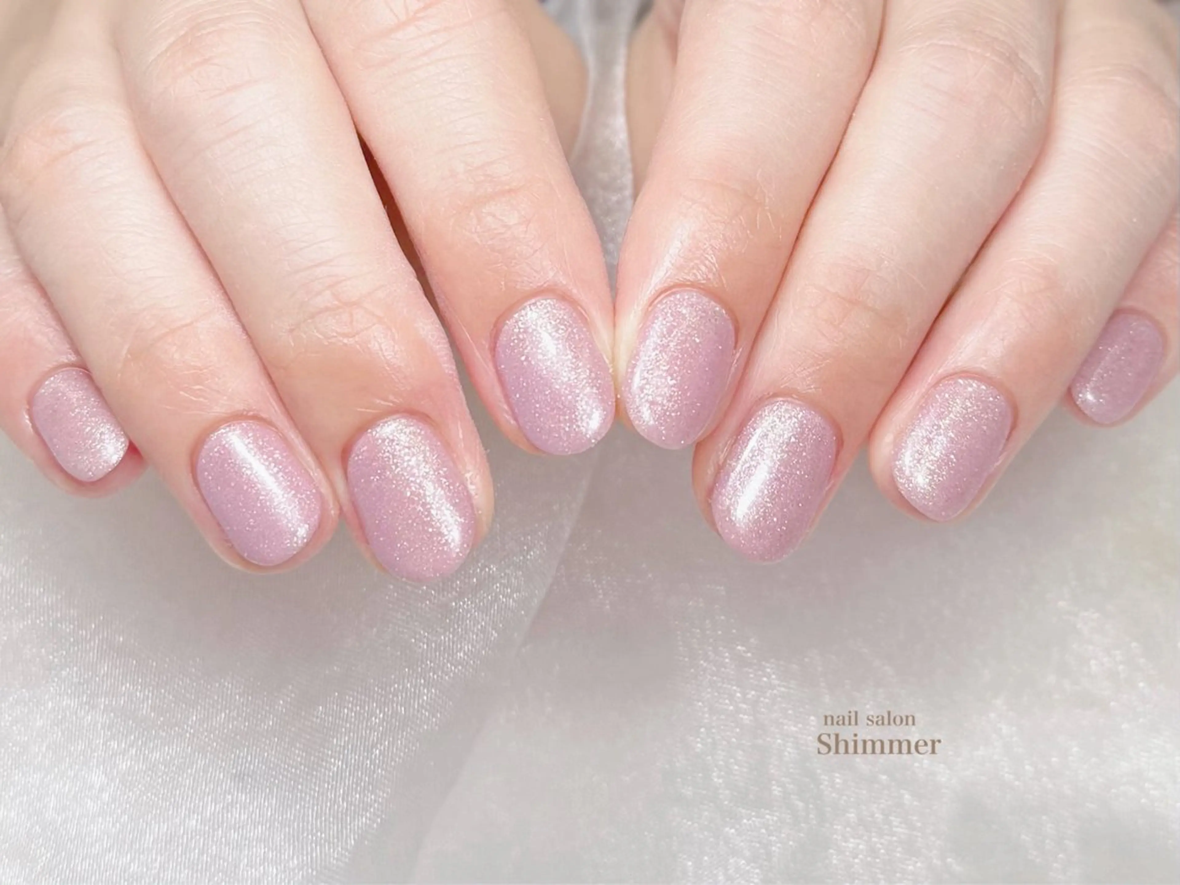 ネイル ハンドネイル Shimmer Risaのネイルデザイン