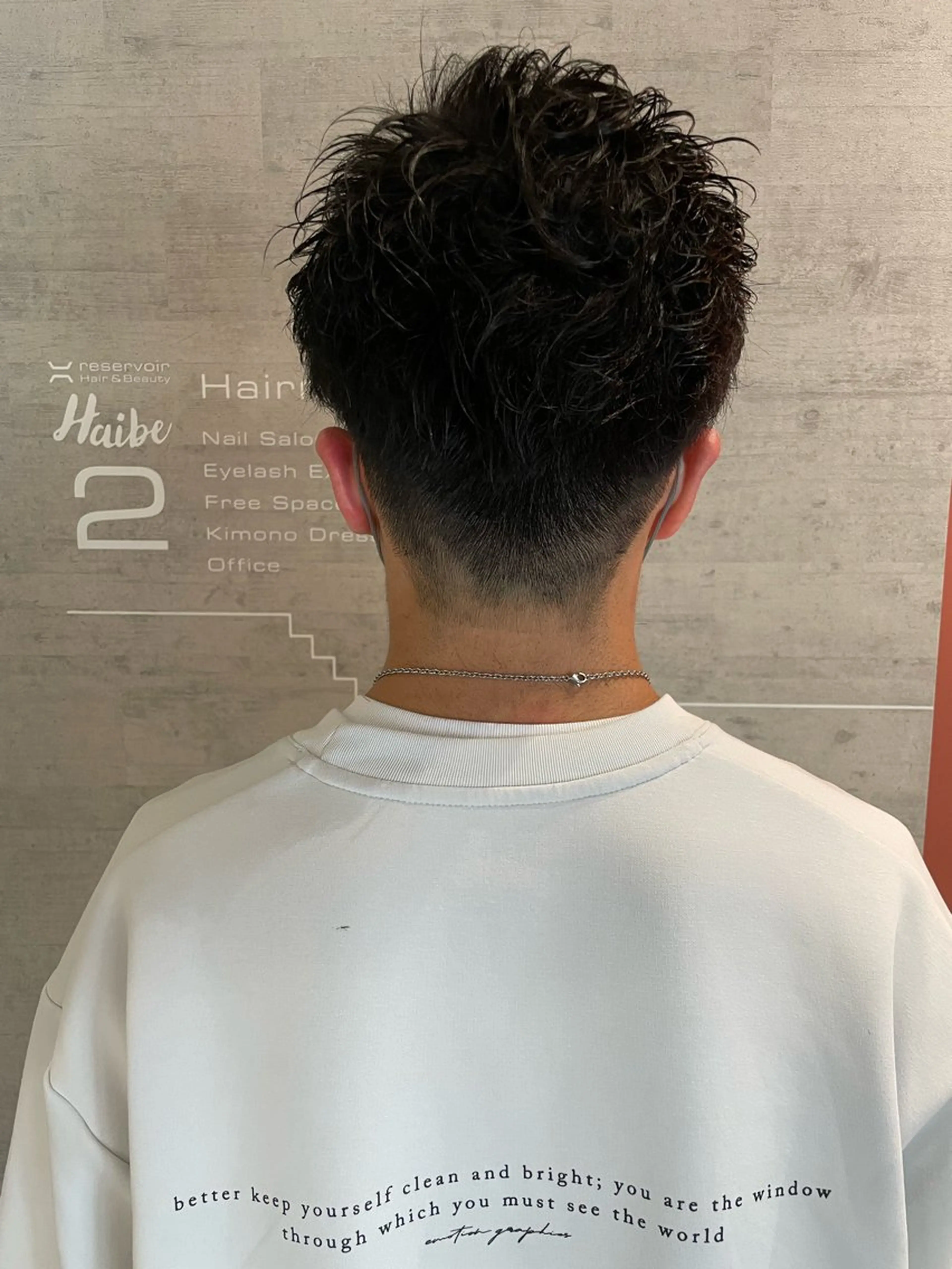 ショート パーマ 田中 清司のヘアスタイル