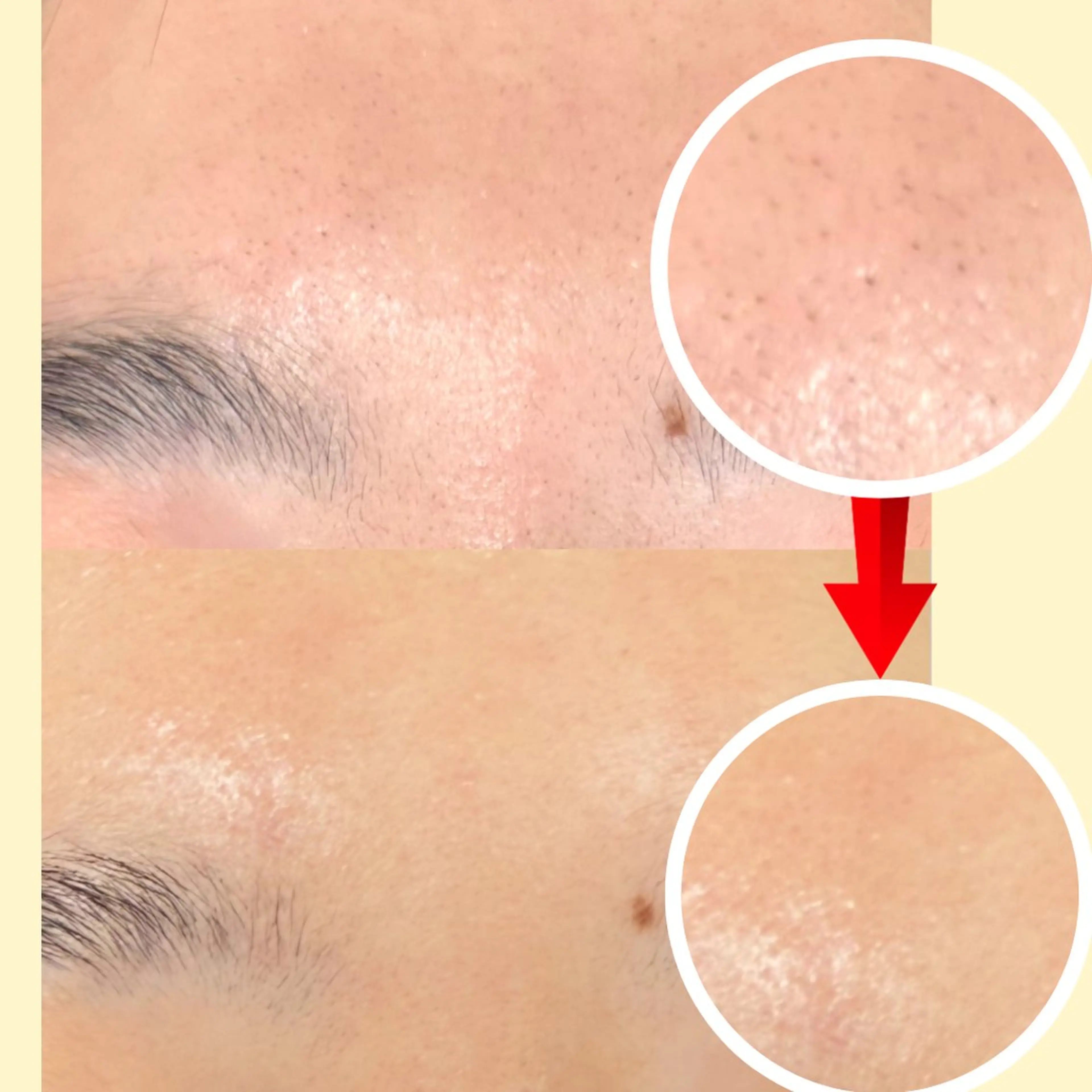 ワックス脱毛 奈良 さおりの眉毛・アイブロウイメージ