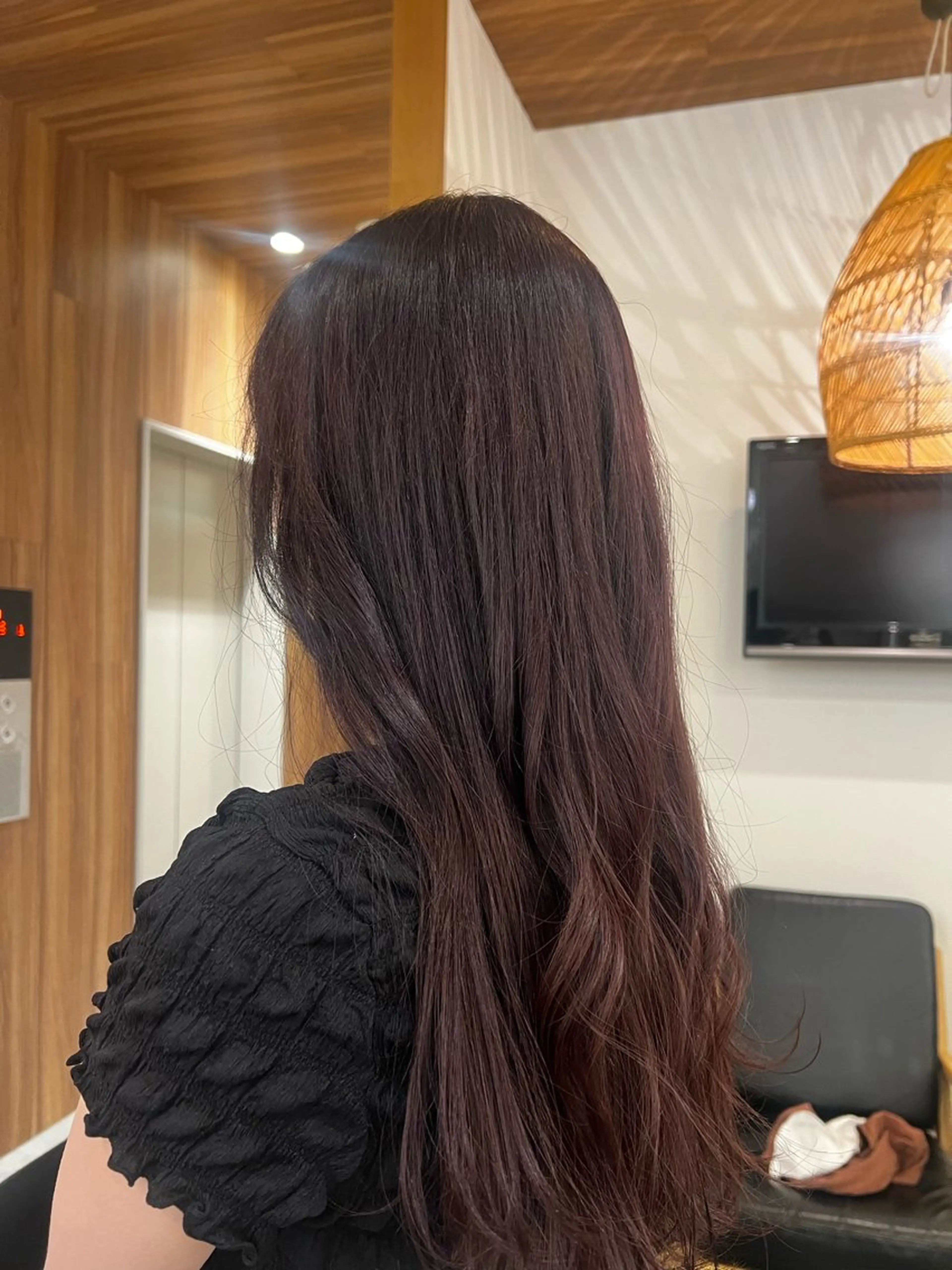 カラー ストレートパーマ🦢 ユメのヘアスタイル