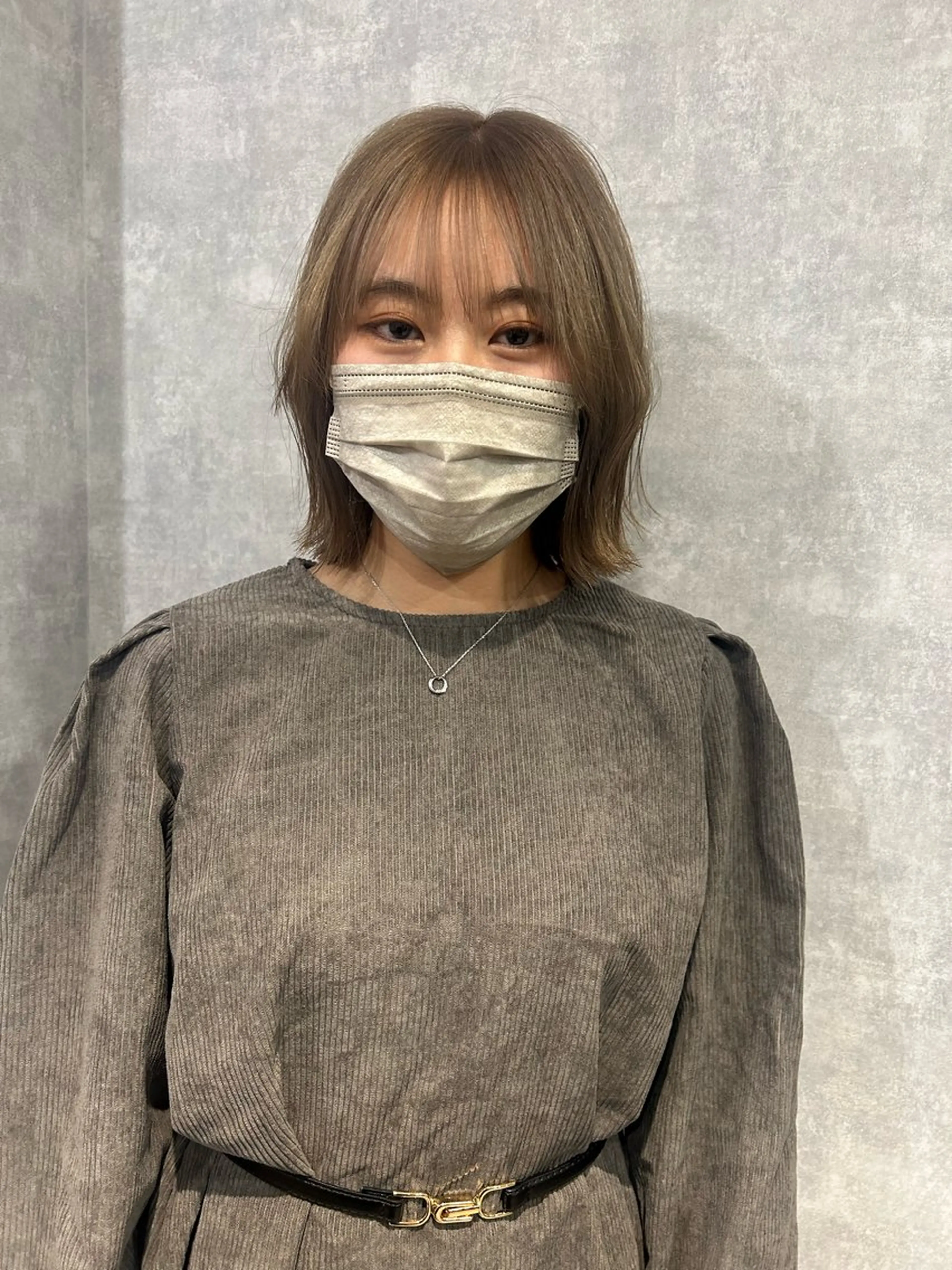 ショート 暖色ハイトーンカラー /副店長YUTOのヘアスタイル