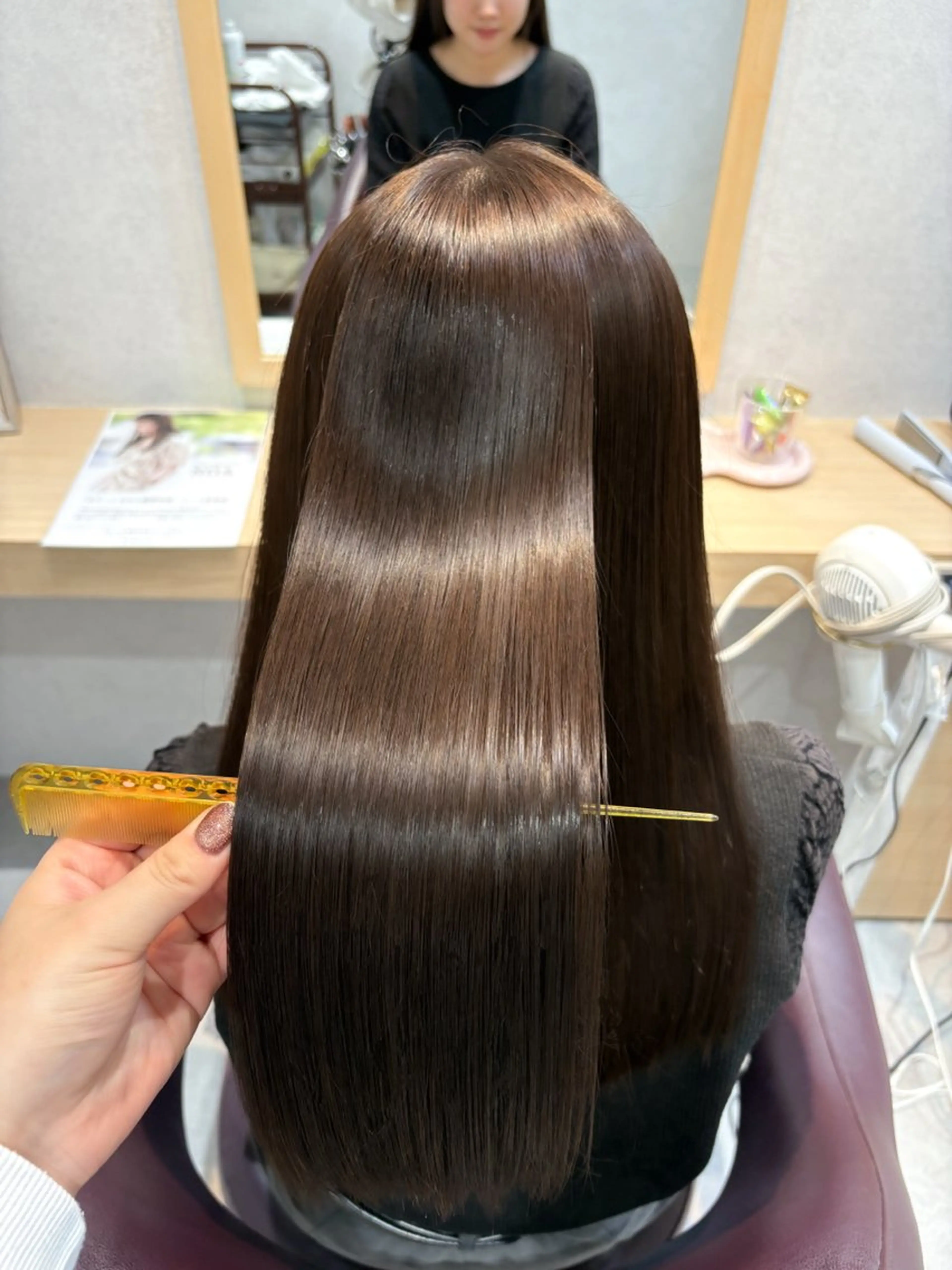 ロング カラー カット ヘアカラー 透明感/暖色/艶感 💍TAMA💍のヘアスタイル