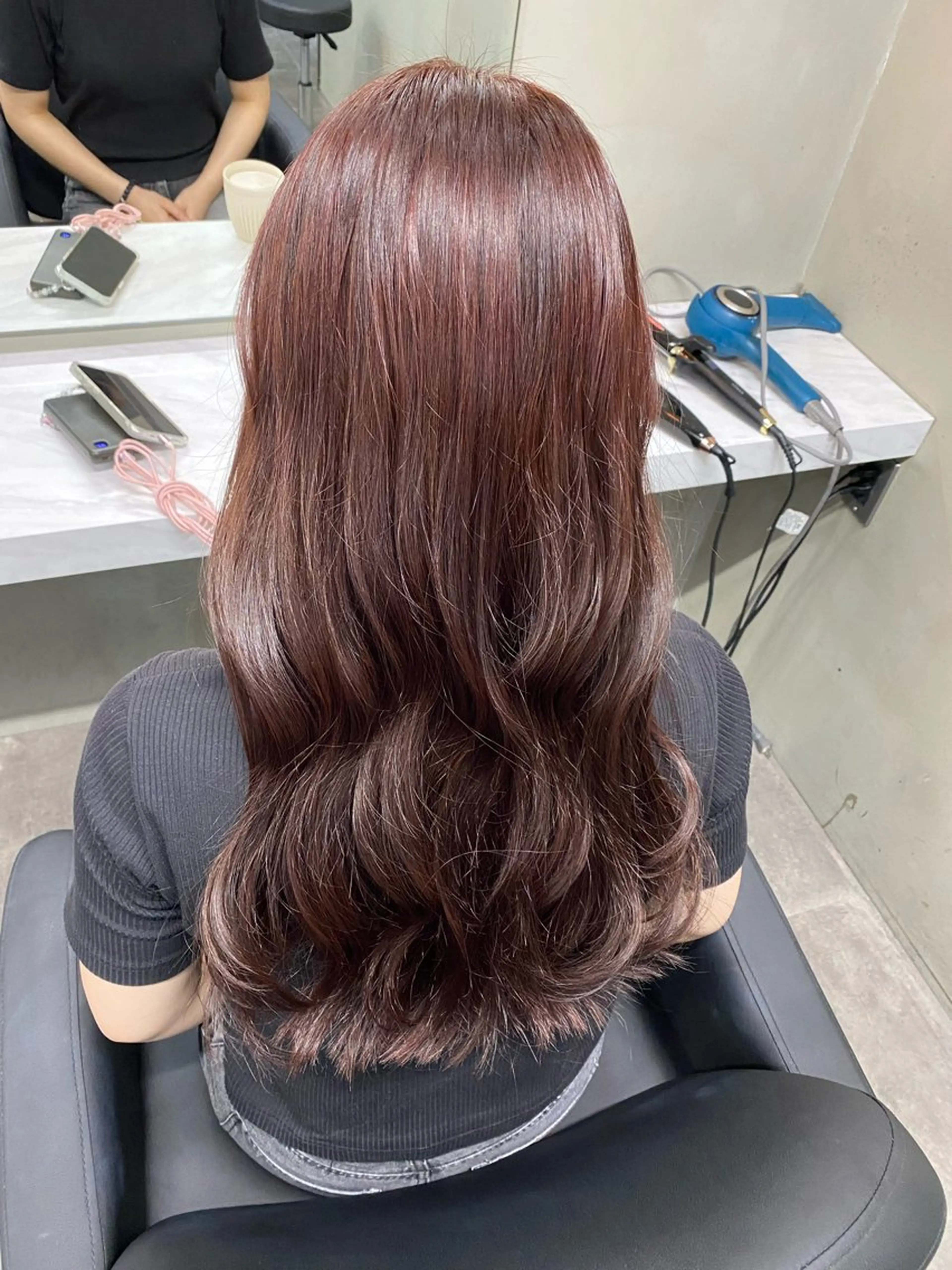 ロング カット ヘアカラー トリートメント ブリーチ/インナー カラー/長峯美羽のヘアスタイル