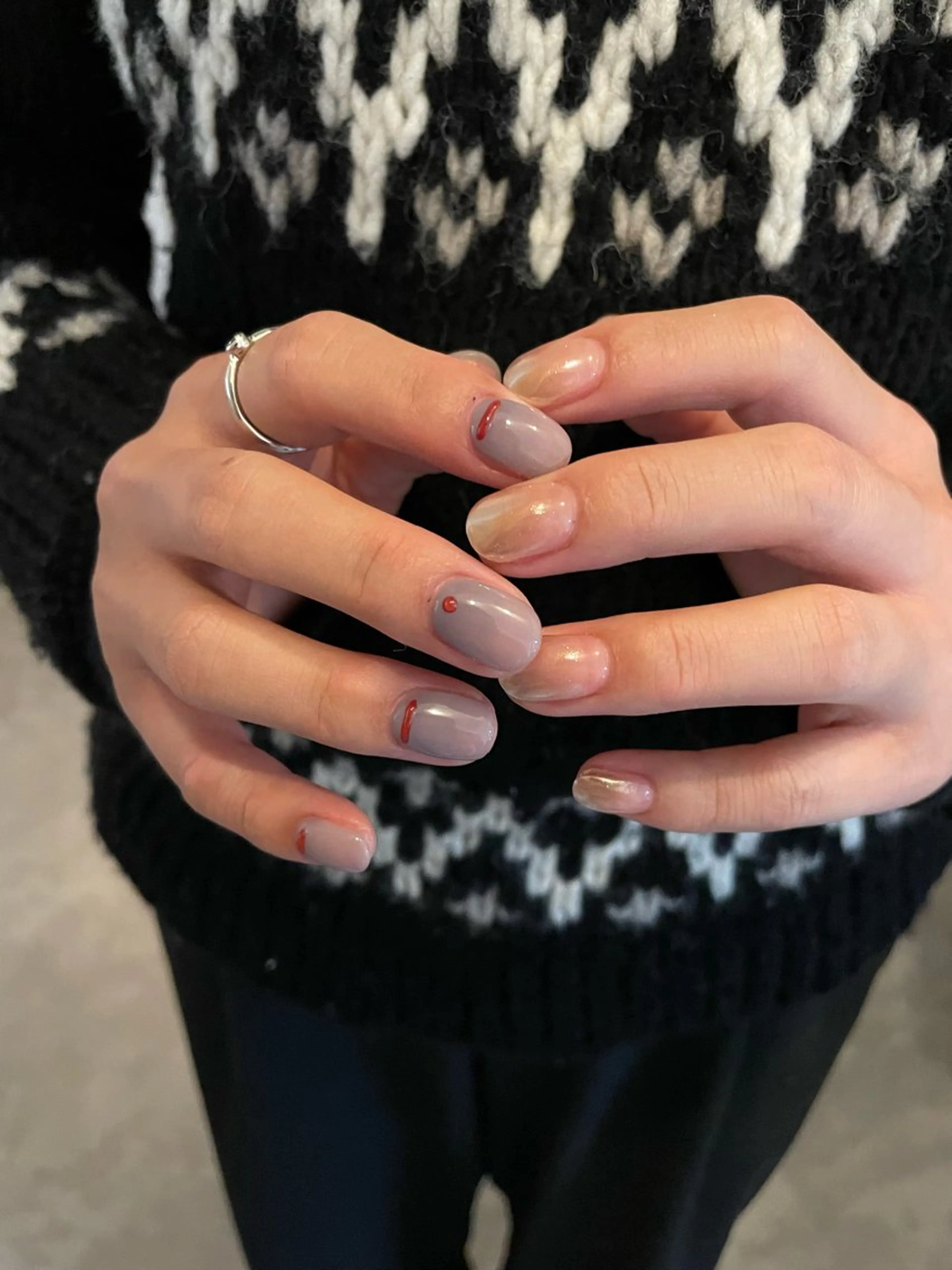 ネイル ハンドネイル roof nailのネイルデザイン