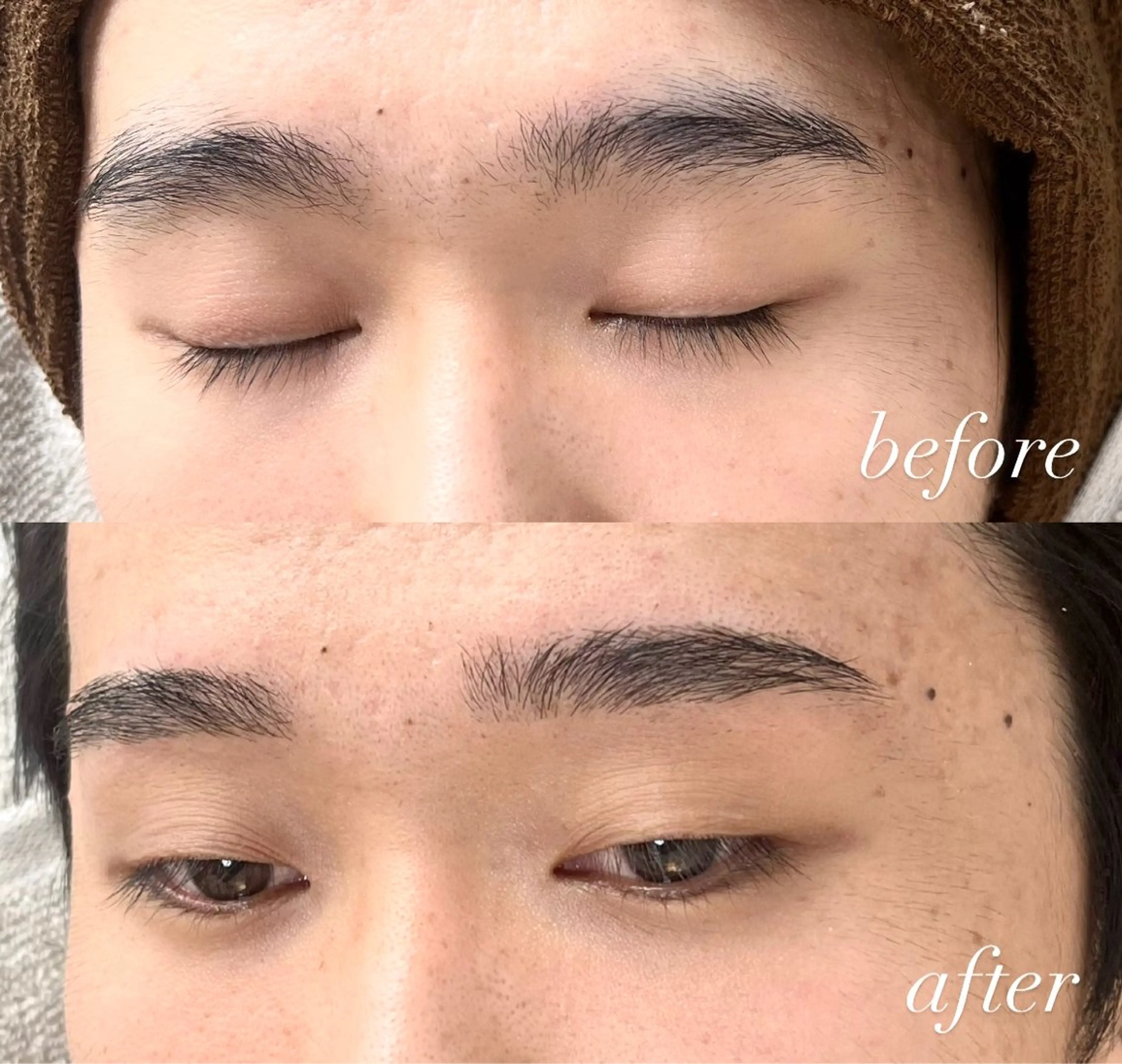 メンズ アイブロウ メンズアイブロウ ワックス脱毛 眉カット その他(アイブロウ) 大石 玲奈の眉毛・アイブロウイメージ