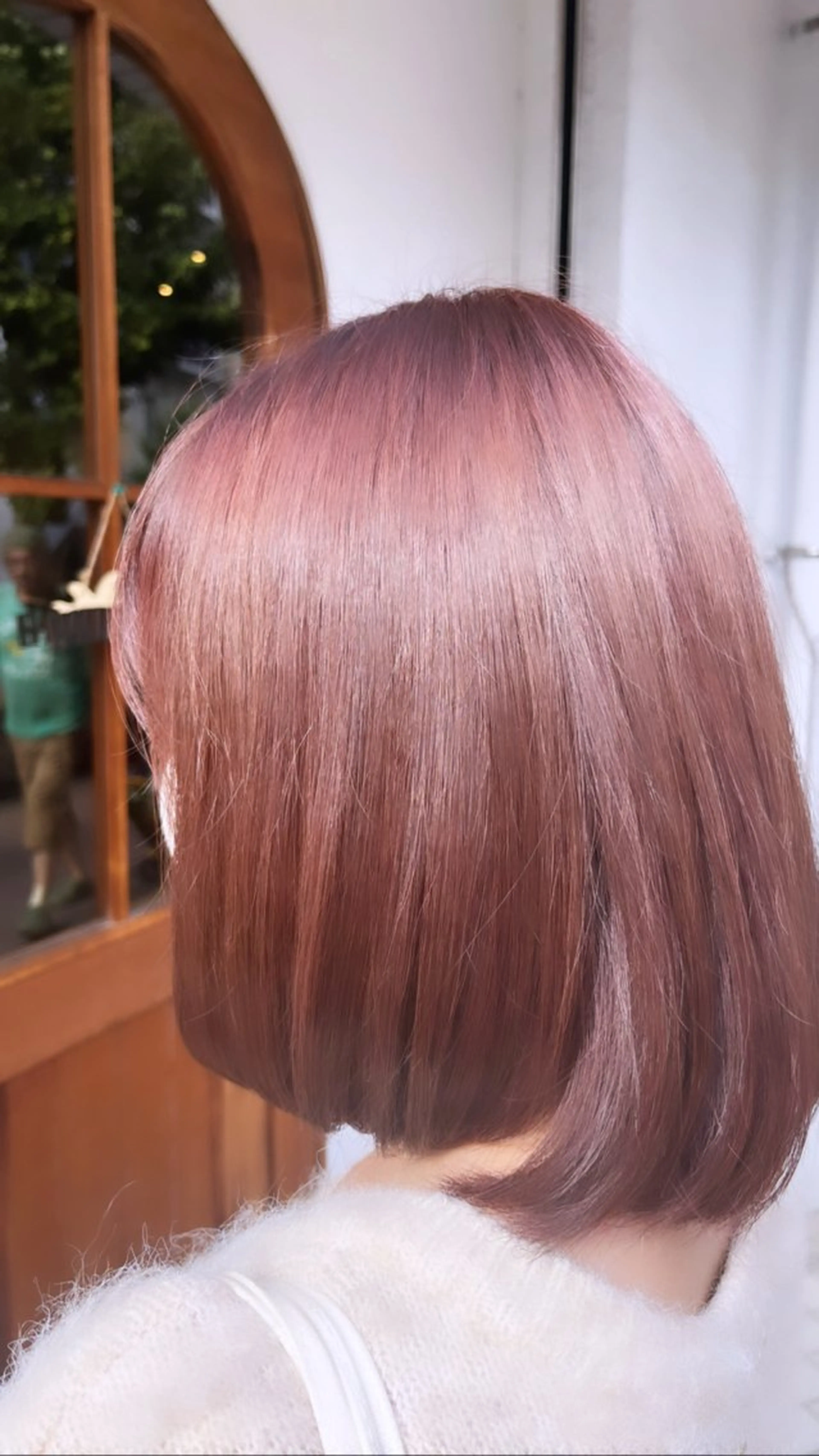 ミディアム カラー ヘアカラー たかしま あさひのヘアスタイル