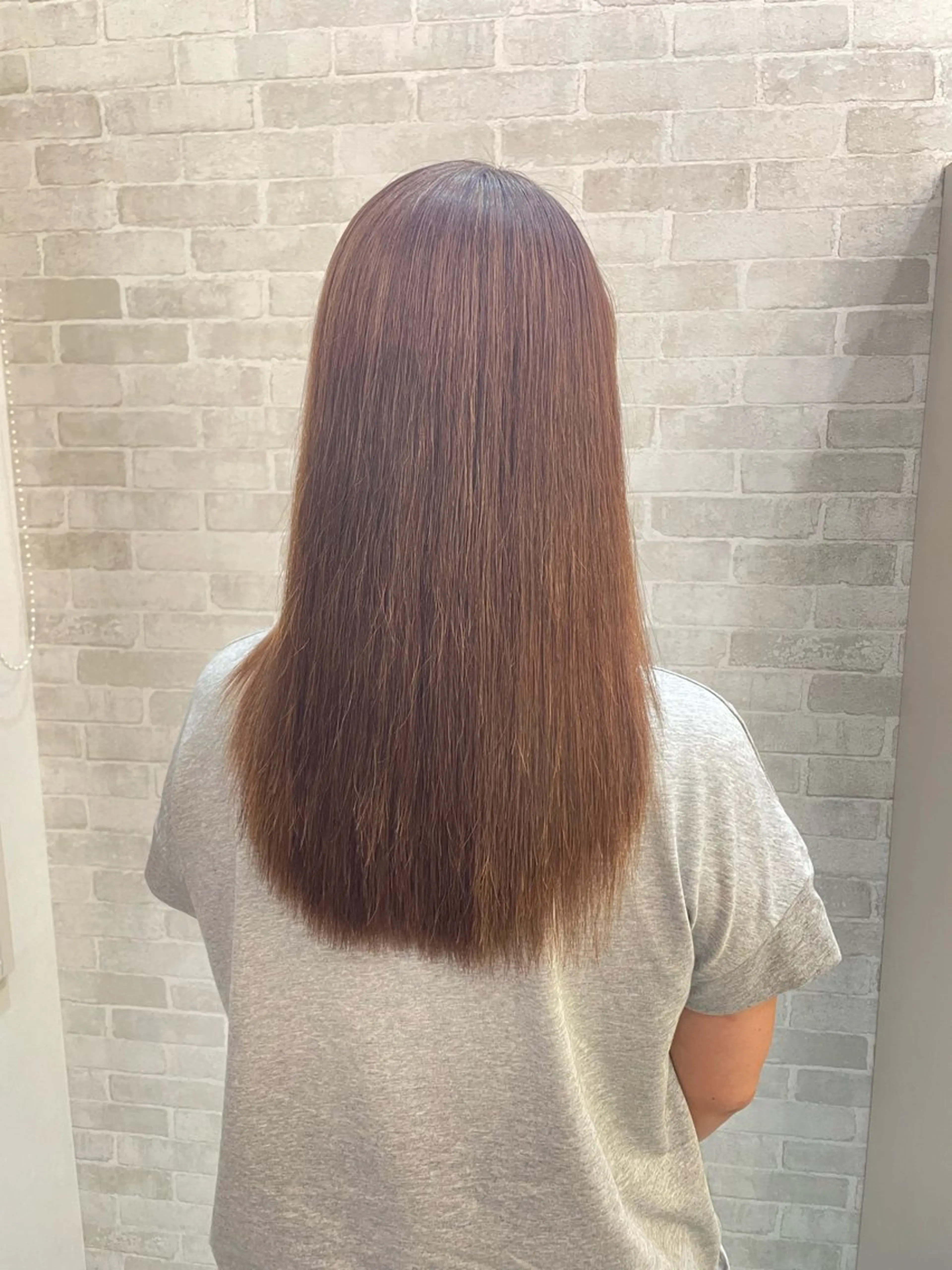 ヘアカラー トリートメント 米田 優唯のヘアスタイル