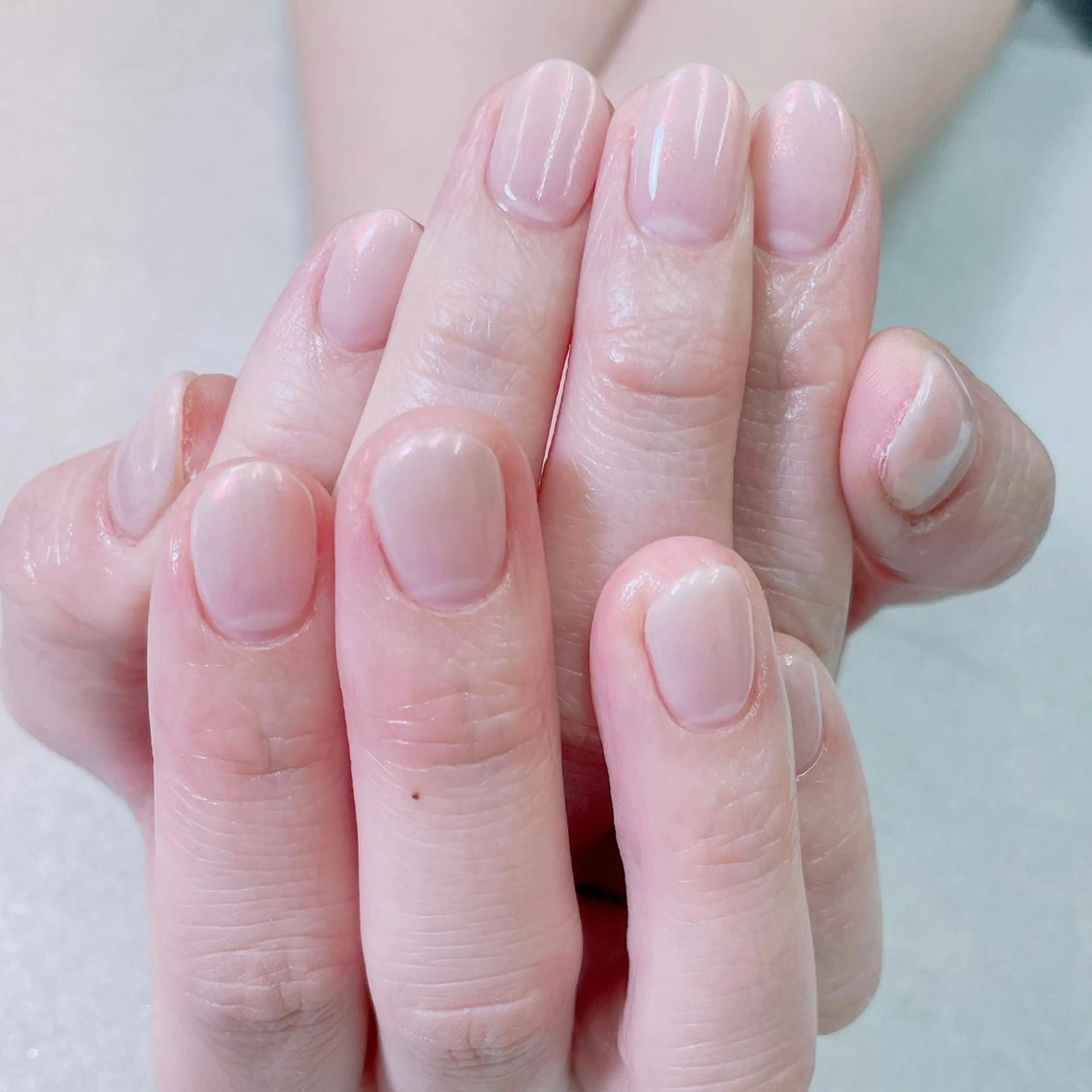 ネイル 長さ出し フレンチネイル グラデーション ミラーネイル ワンカラーネイル ハンドネイル A85G ayakoのネイルデザイン